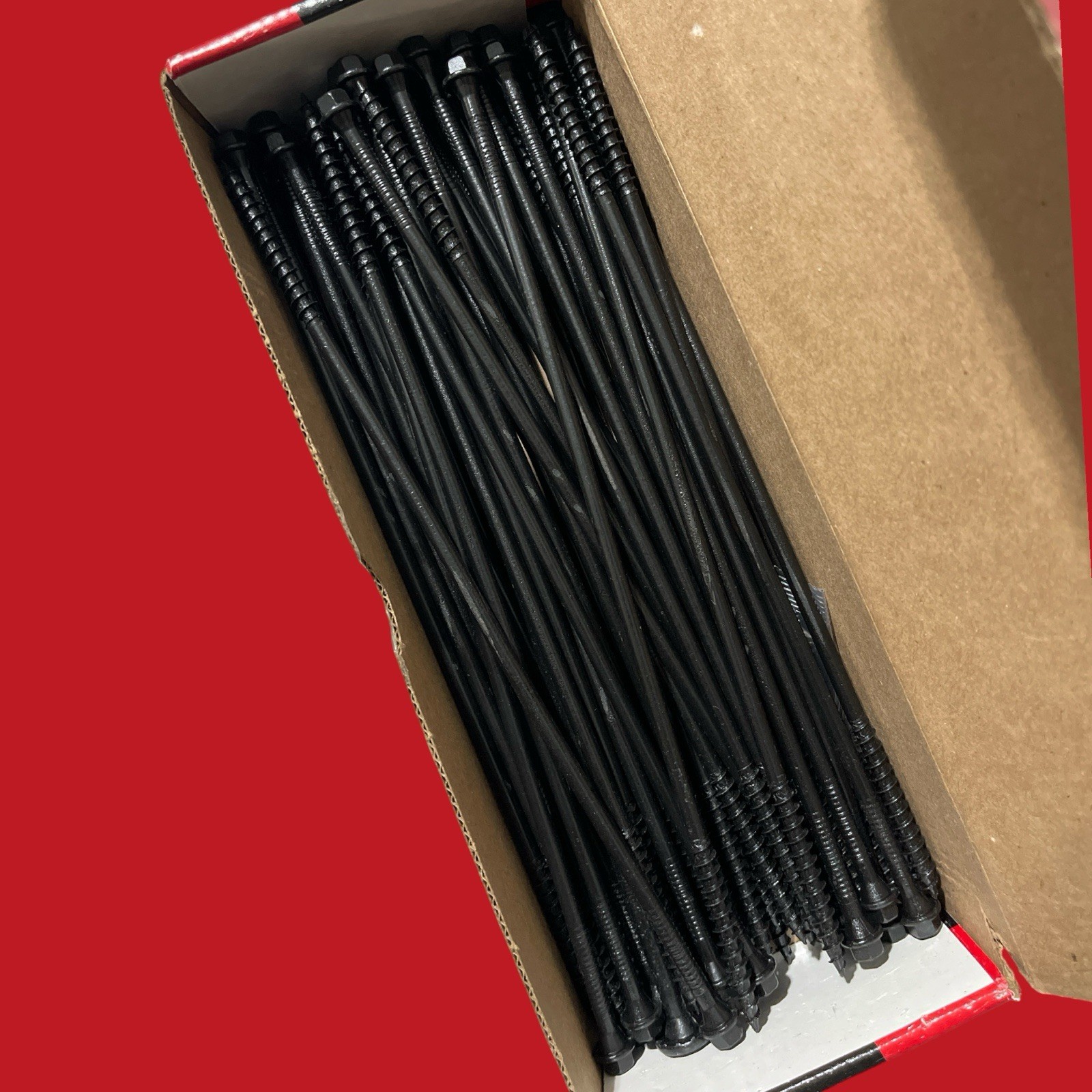 FastenMaster TimberLOK 10” Hex Head Structural Wood Screws (LOT Of 48) NU