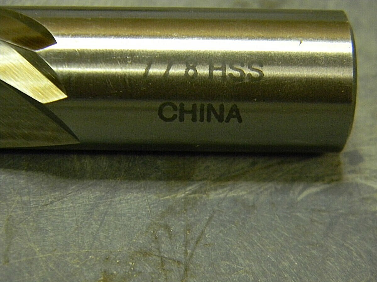 Interstate Single End Mill 7/8″ x 1-1/2″ x 3-3/4″ 2F HSS 720-1087