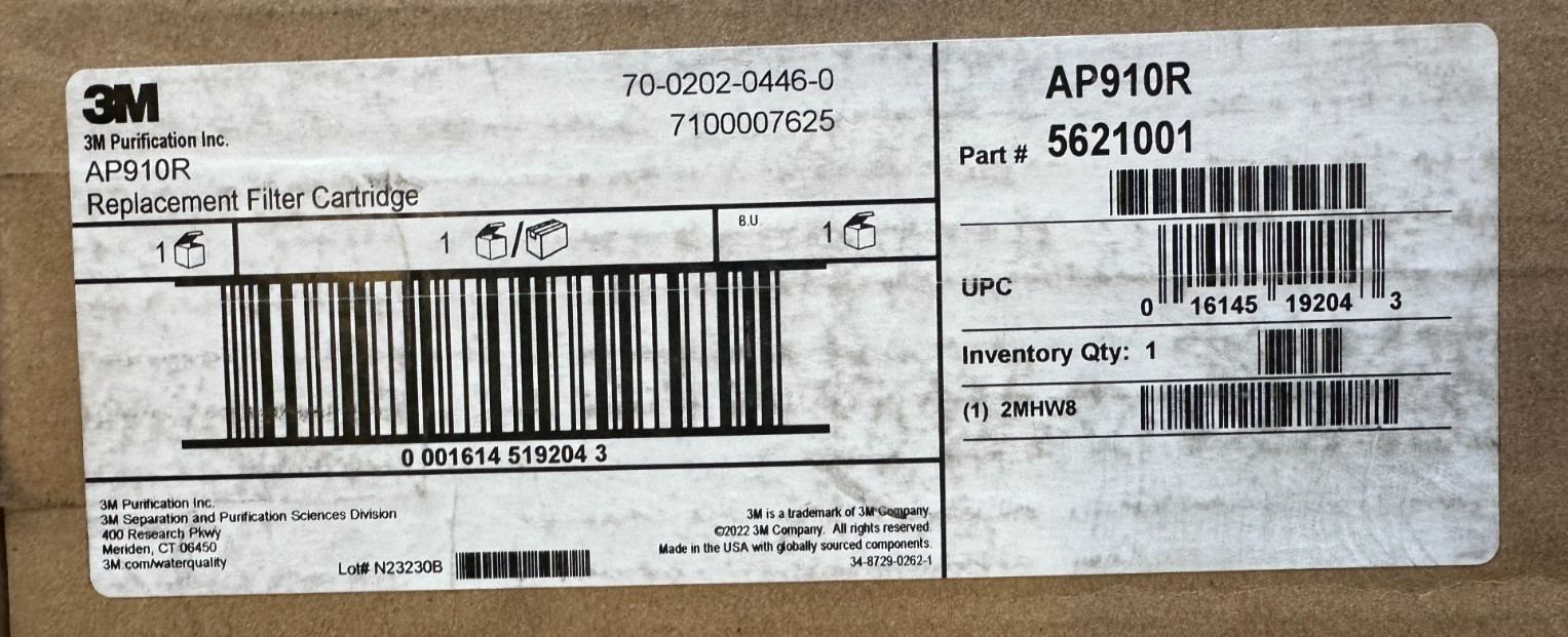 Aquapure AP910R – Whole House Replacement Cartridge Only