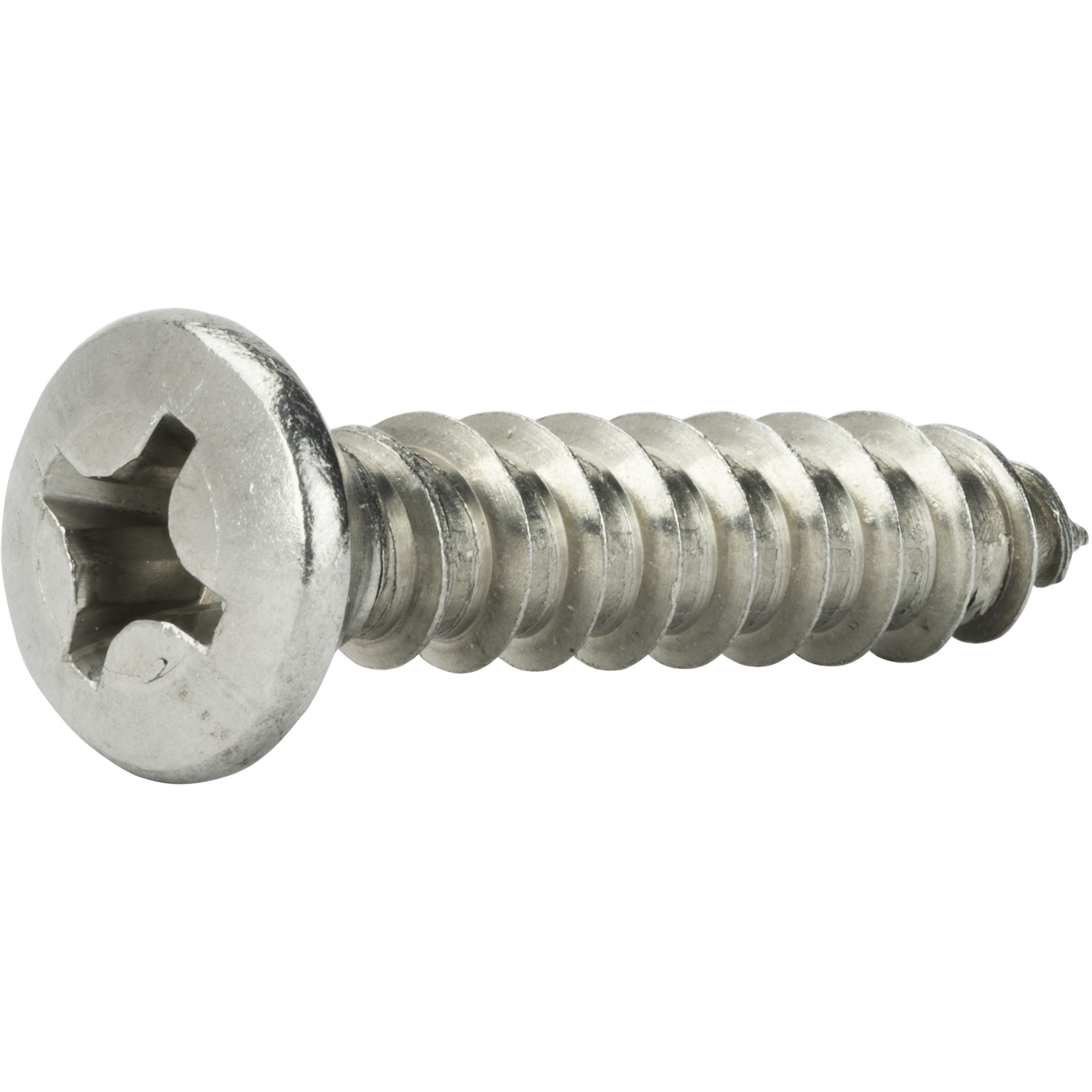 #6 Self Tapping Sheet Metal Screws Phillips Oval Head Stainless Steel All Sizes