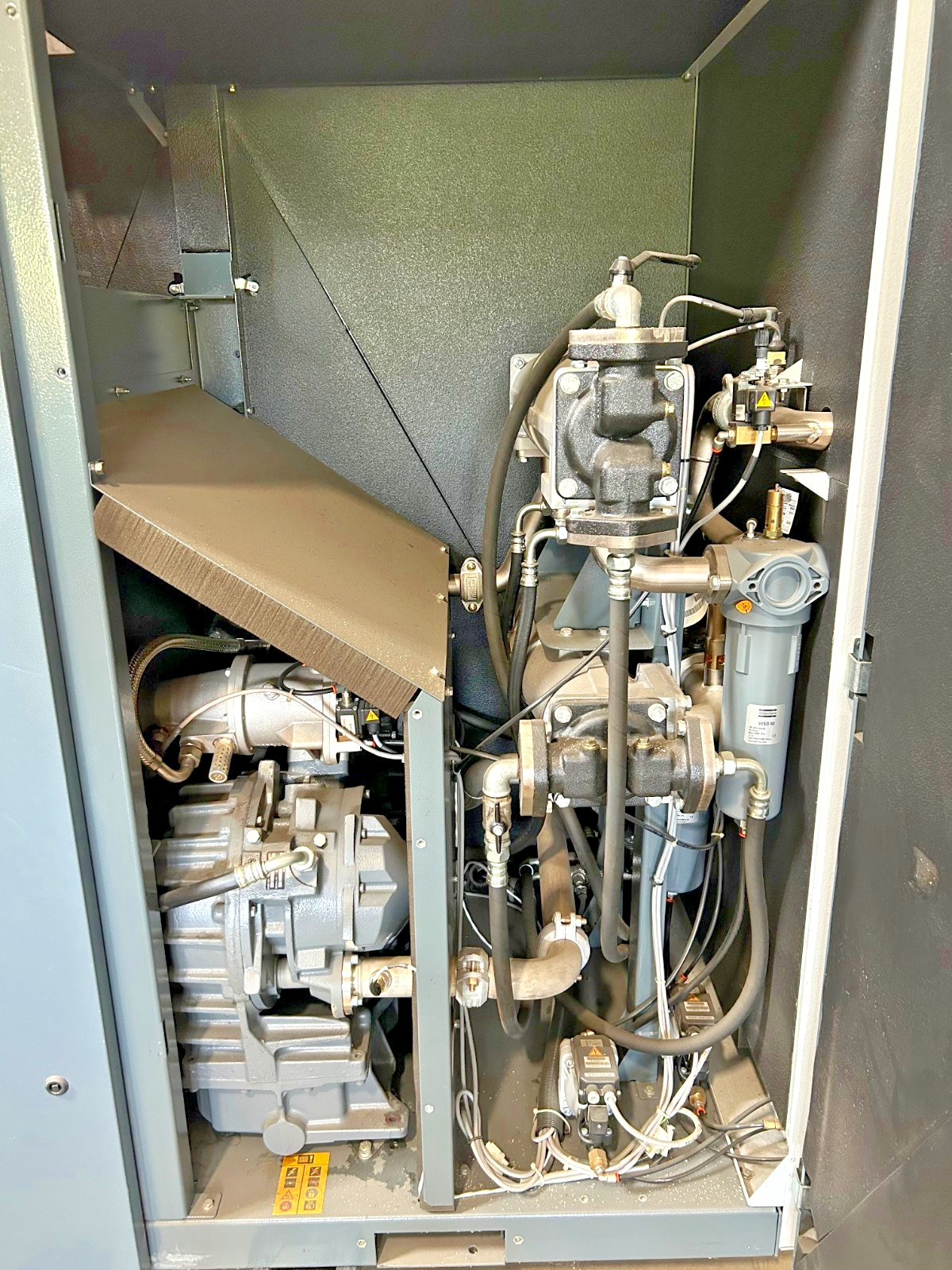 2018 Atlas Copco ZR30 40 HP Rotary Air Compressor 460/60/3PH Used