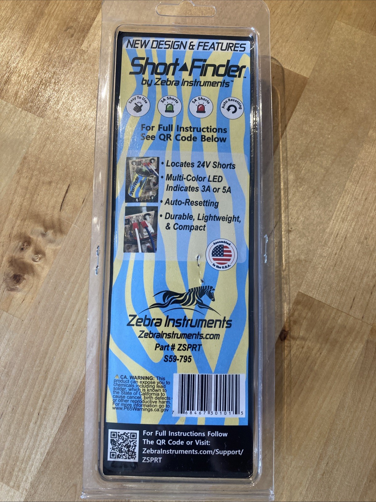 Zebra Instruments – (ZSPRT) Short Finder Tool