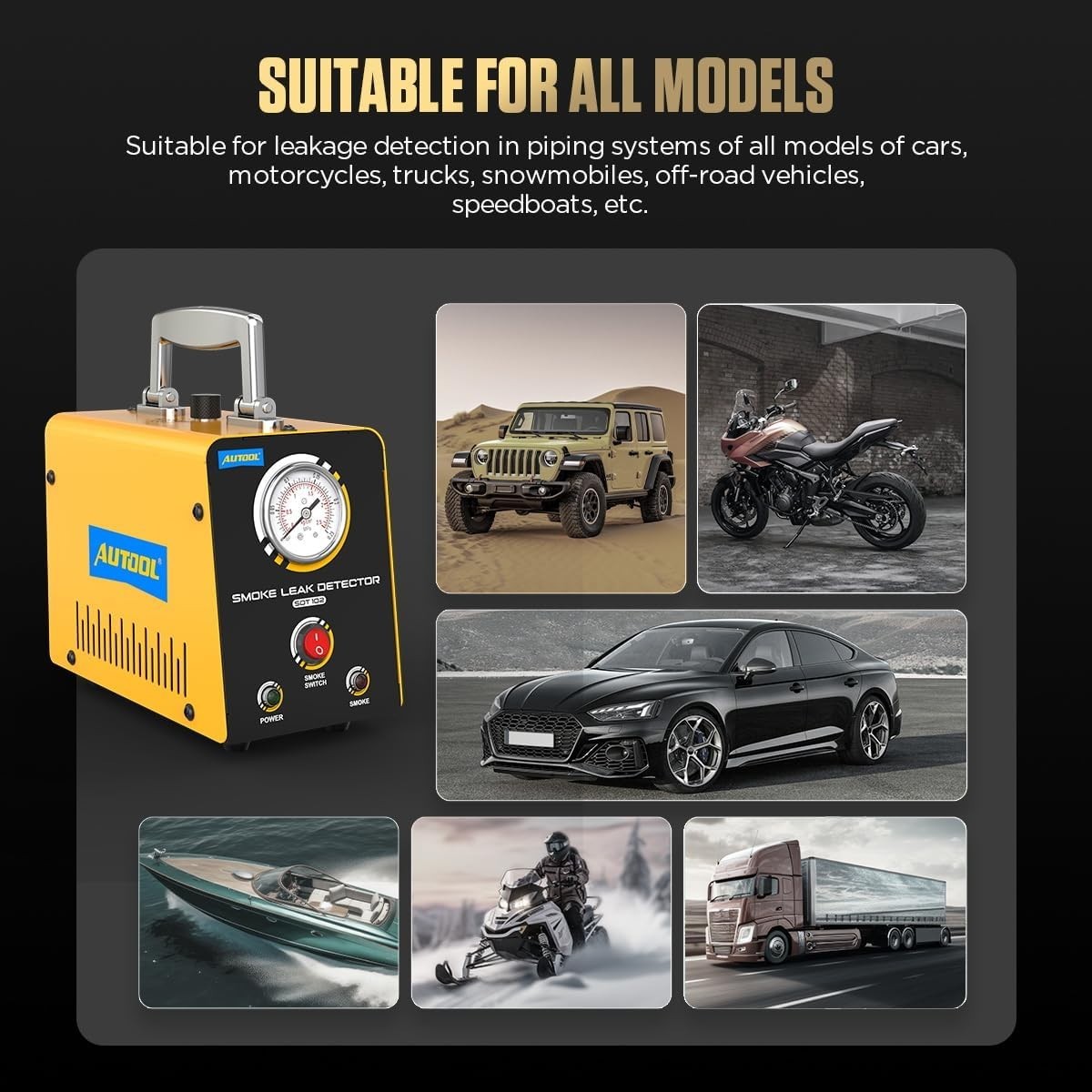 Car EVAP Leak Detector with Air Compressor