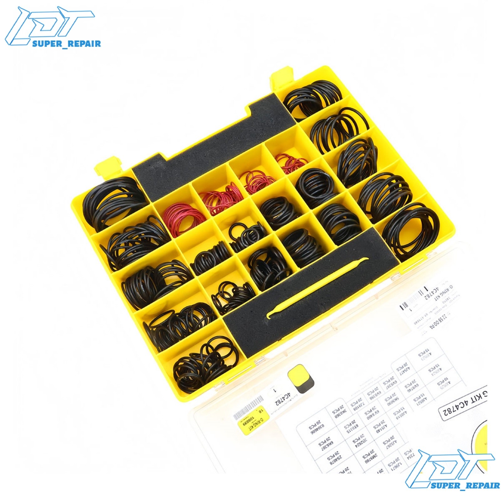 4C-4782 For SAE STOR ORFS 61 62 Nitrile90 580Pcs Seal O-Ring Kit