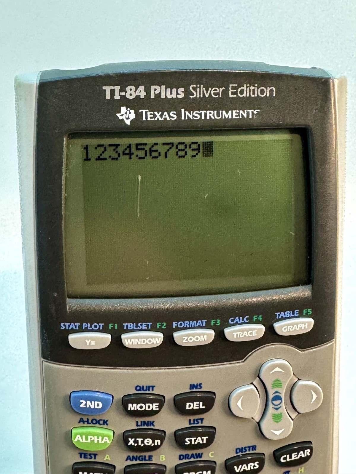 Texas Instruments TI-84 Plus C Silver Edition Graphing Calculator | Rechargeable