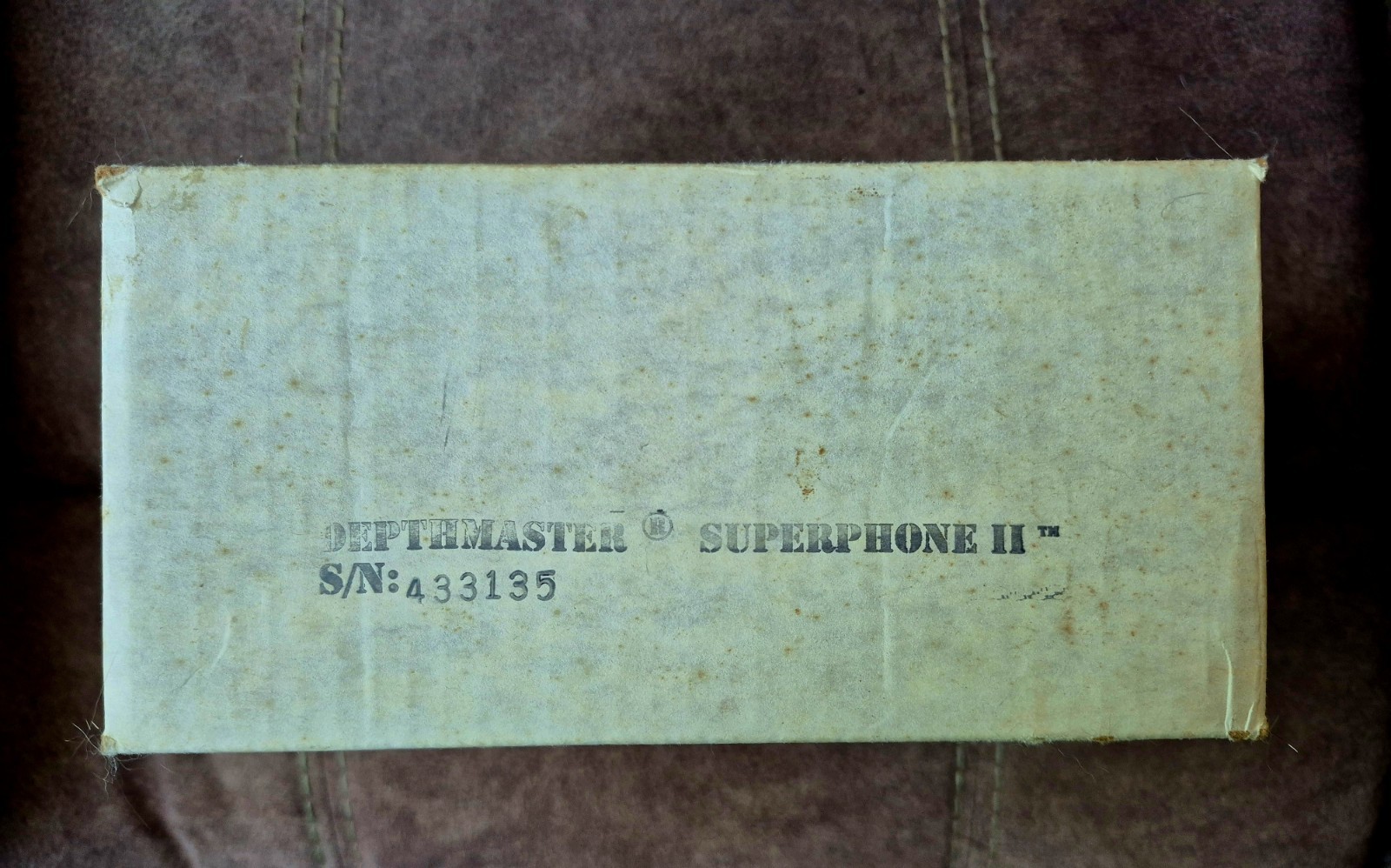 Depthmaster Superphone 2 Vintage Metal Detecting Headphones Complete In Box New