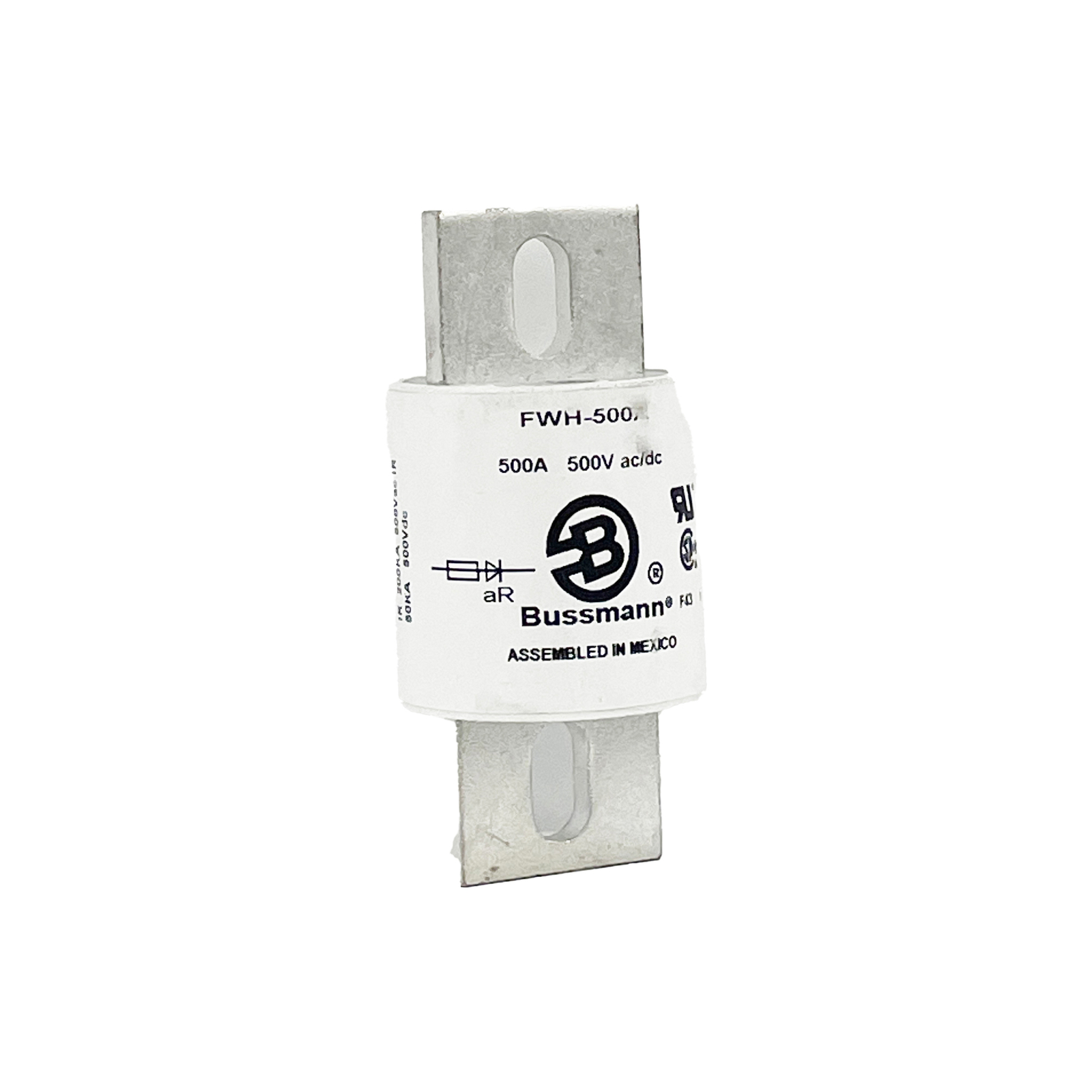 NIB – BUSSMAN – FWH-500A – High Speed Fuse with 500A, RMS, up to 750V