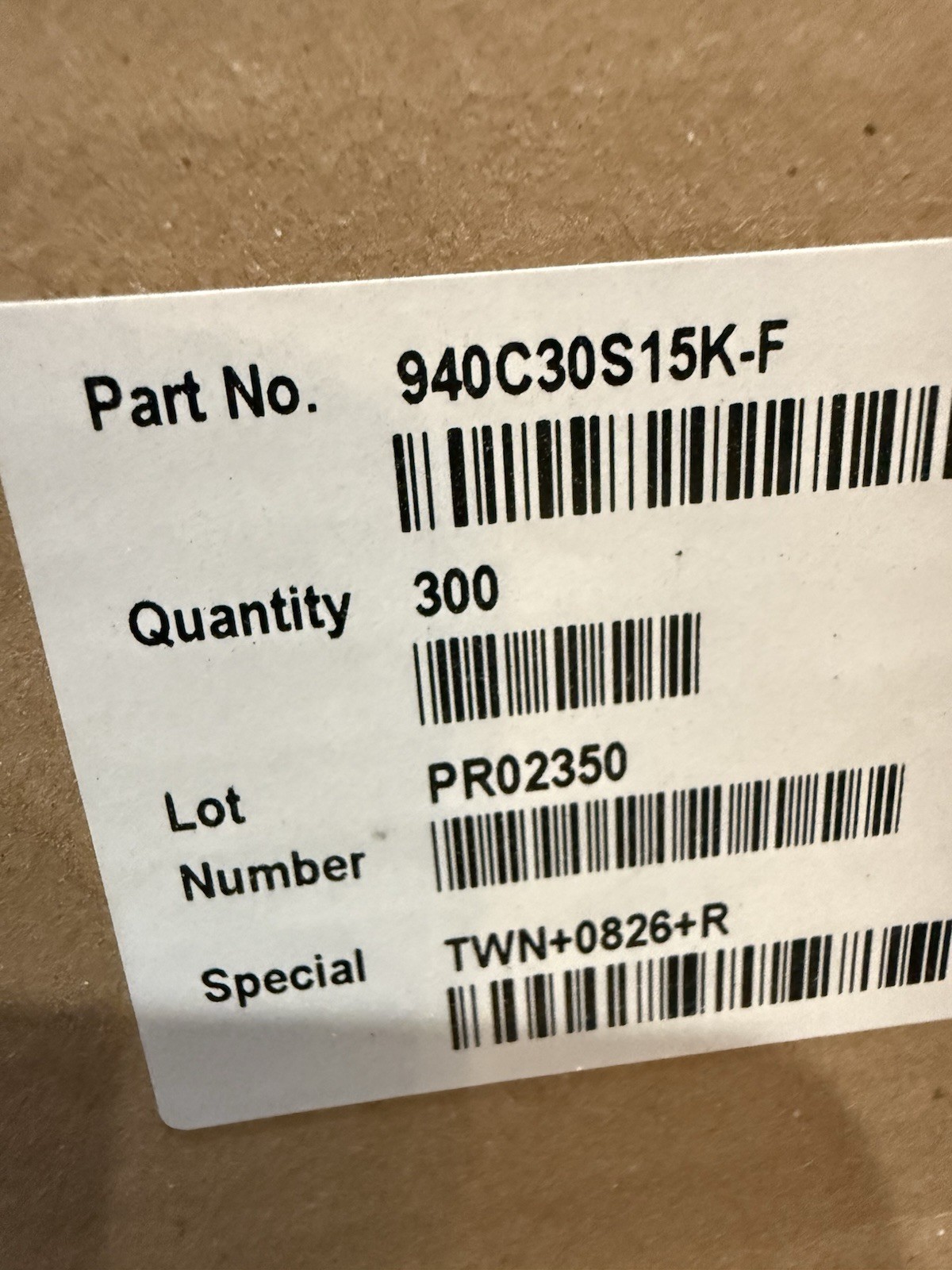 Cornell Dubilier Power Film Capacitor 940C30S15K-F NEW QTY 300 PCS