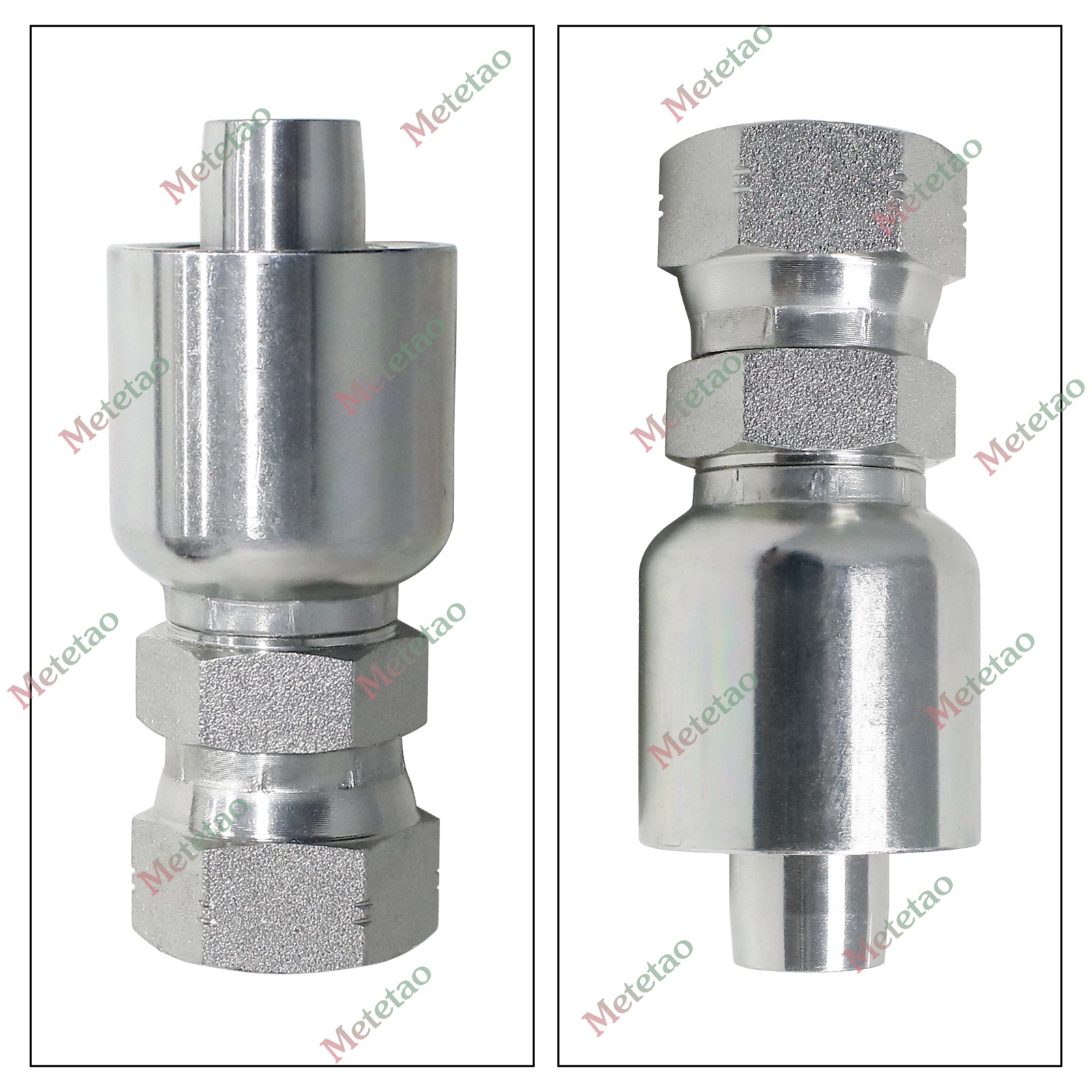 10PCS 10643-12-12 HYDRAULIC HOSE FITTINGS For Parker 3/4″ FEMALE JIC