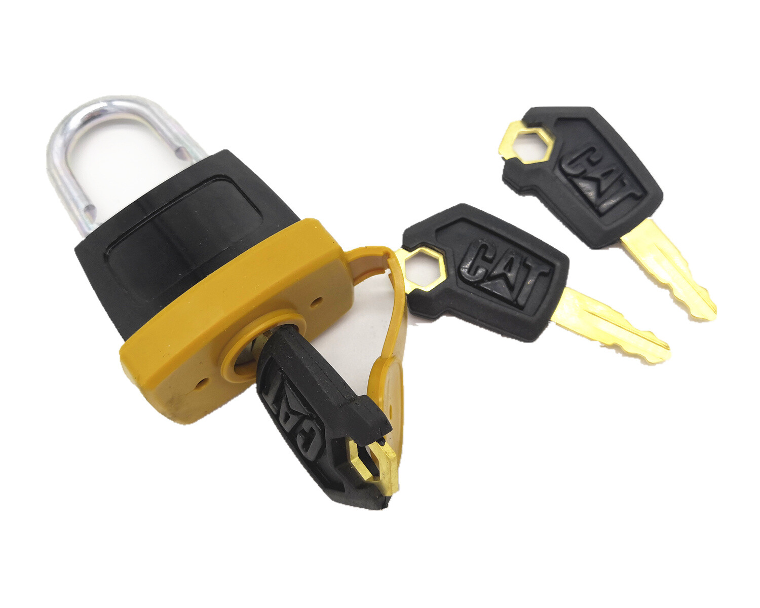 For Caterpillar Newest Style 4 set Padlock Pad Lock w/12 Key 5P8500 246-2641