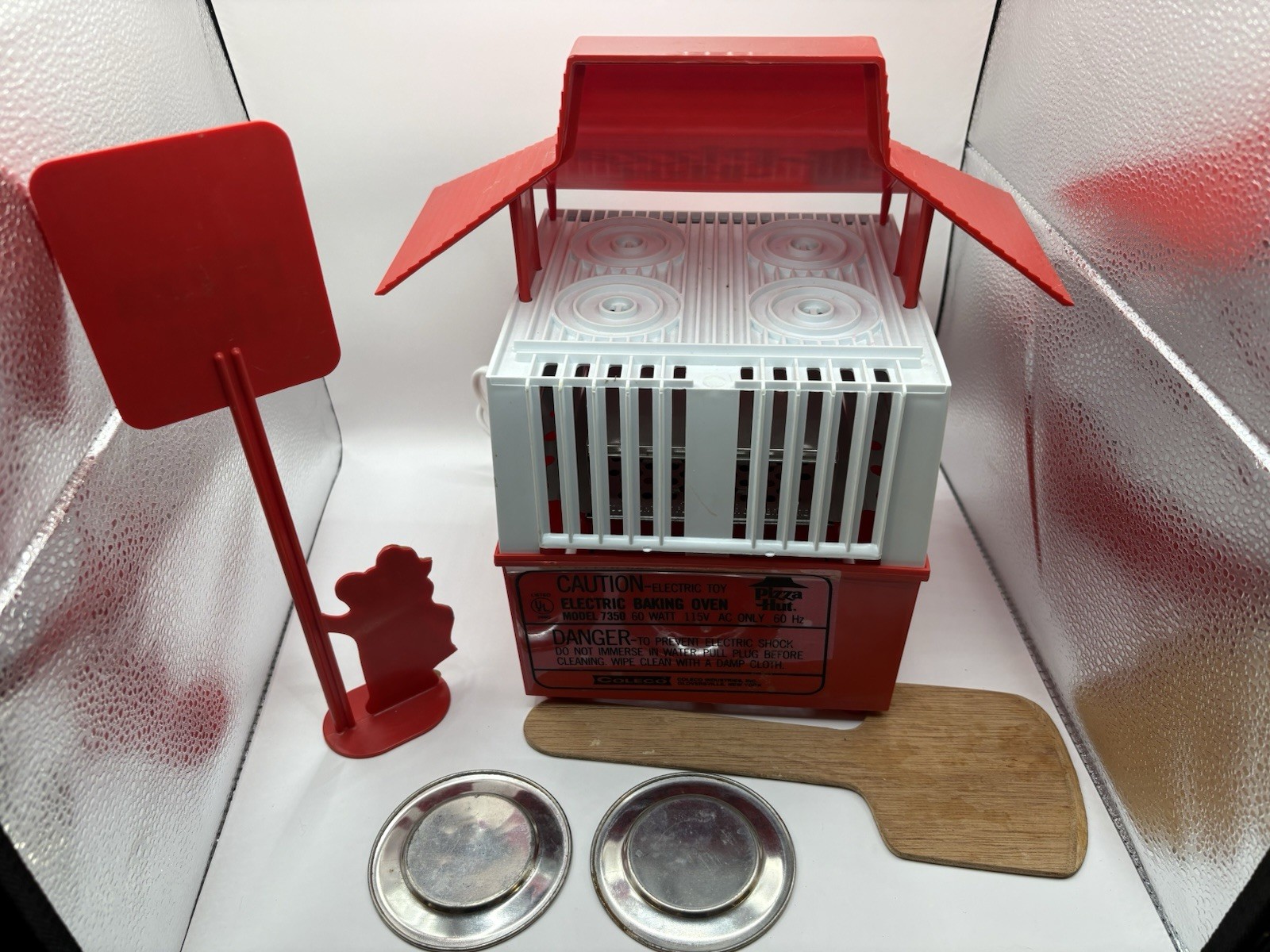 Coleco Kids Pizza Hut Electric Baking Oven 70s Works EZ-Bake