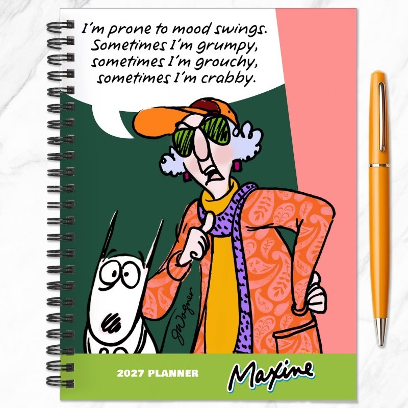TF Publishing 2027 Maxine Medium Weekly Monthly Planner