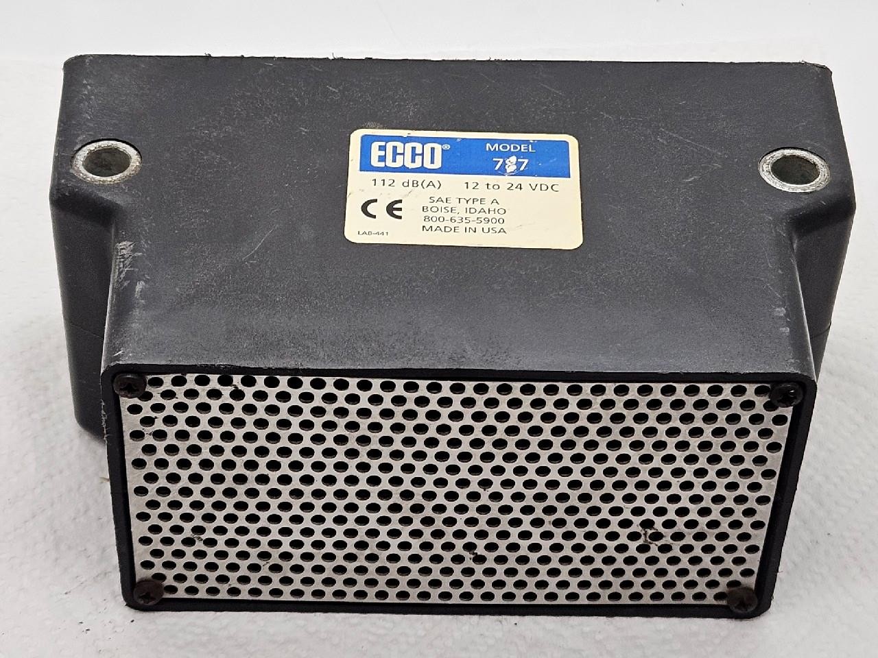 Ecco Model 787 Backup Alarm 112 dB 12 to 24 VDC Commercial Vehicles, Heavy Equip