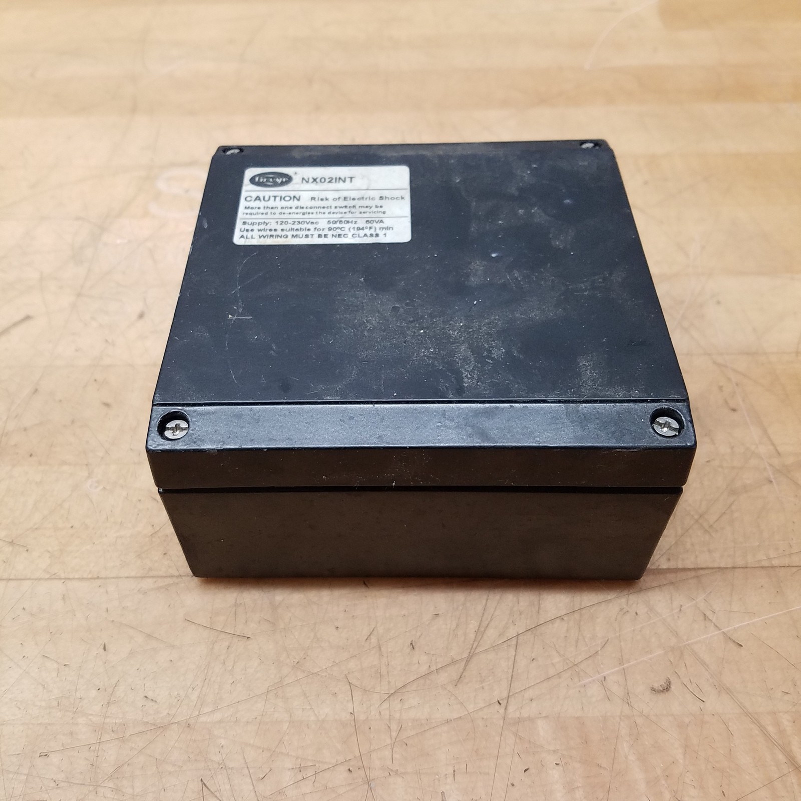 Fireye NX02INT Fire & Security Module, 120-230v, 50/60Hz, 60VA, For 90°C (194°F)