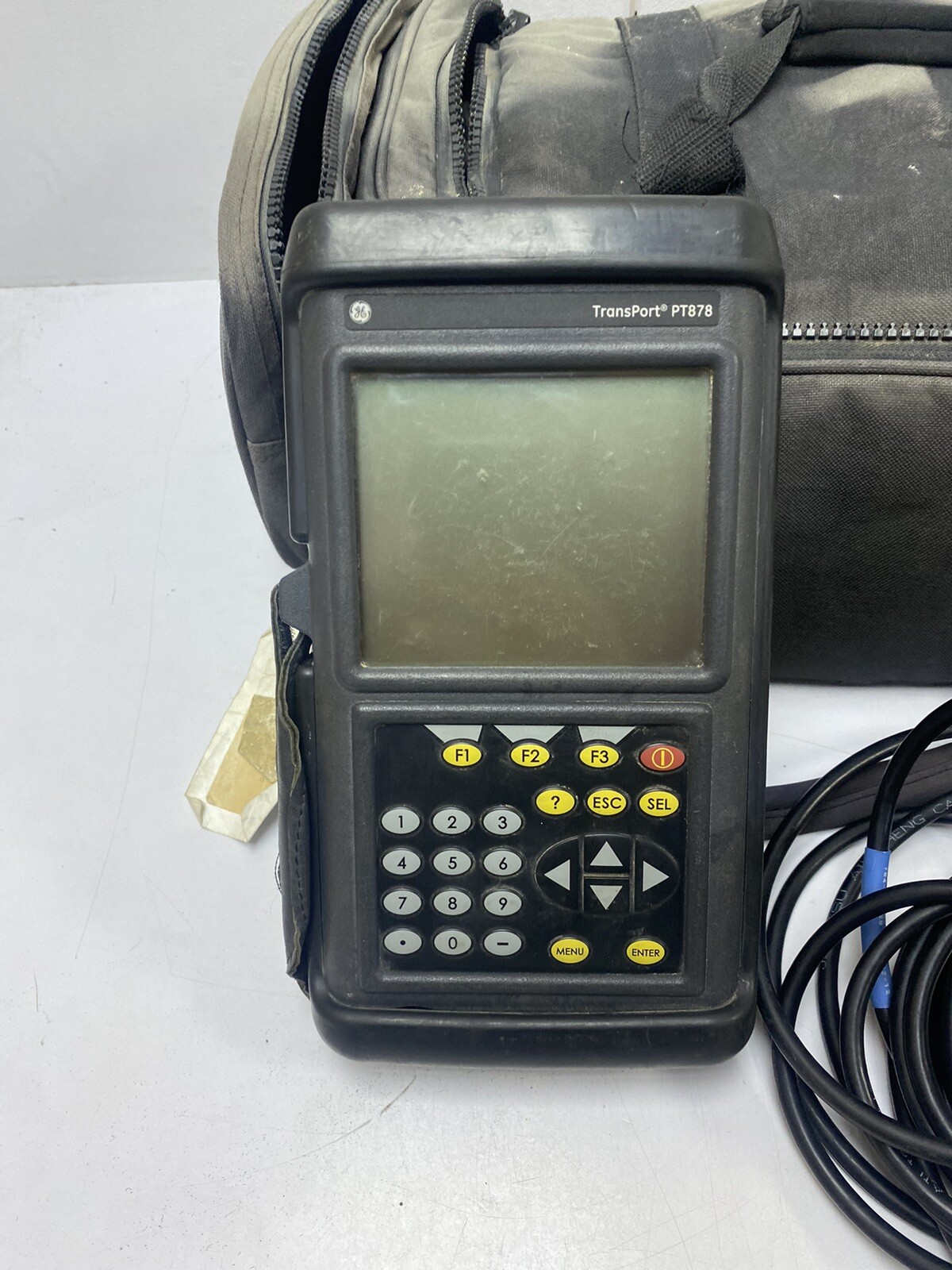 GE Panametrics TransPort PT878 PORTABLE LIQUID FLOWMETER