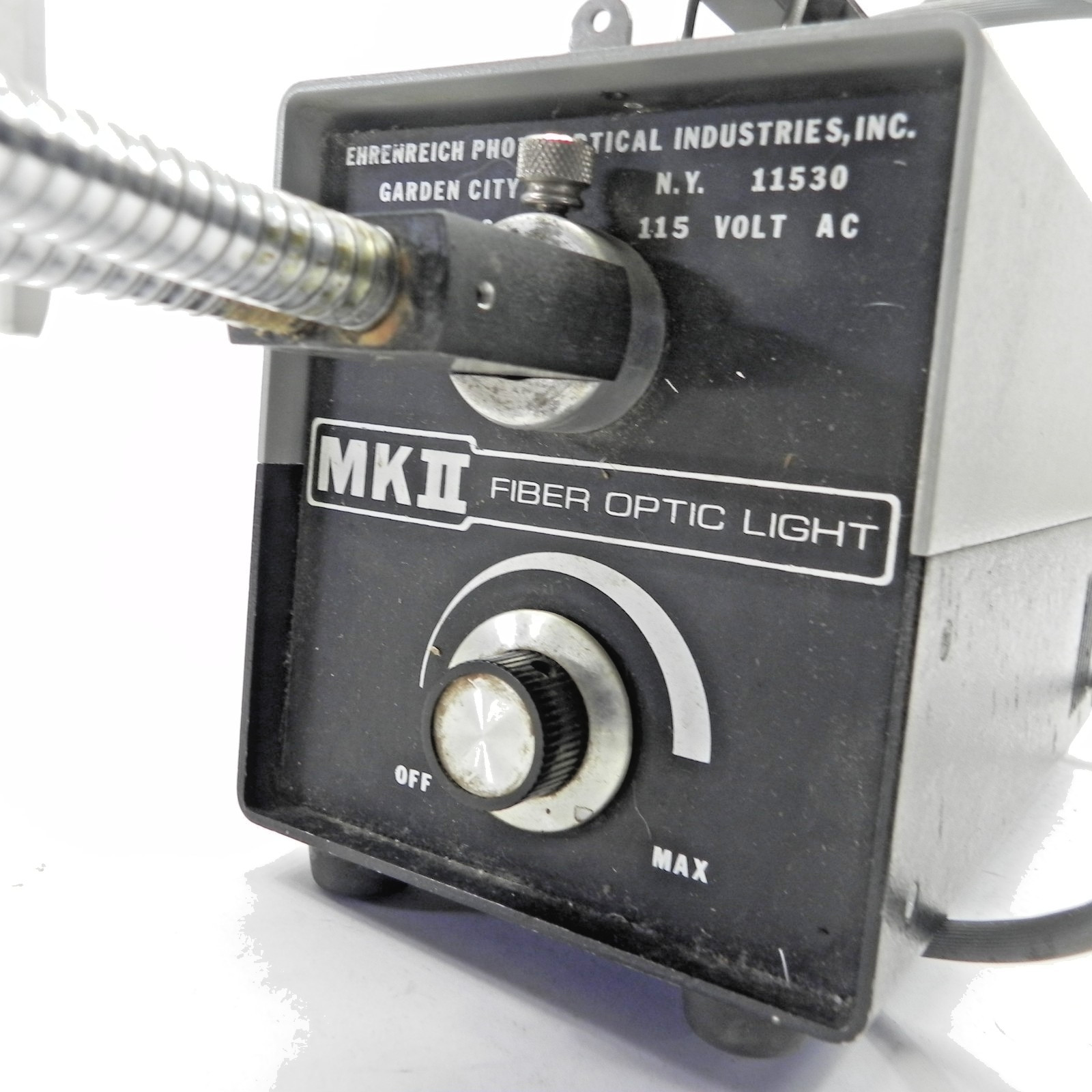 EHRENREICH FIBER OPTIC LIGHT MK2 115 VOLT AC ILLUMINATOR WORKING USED #FO-150