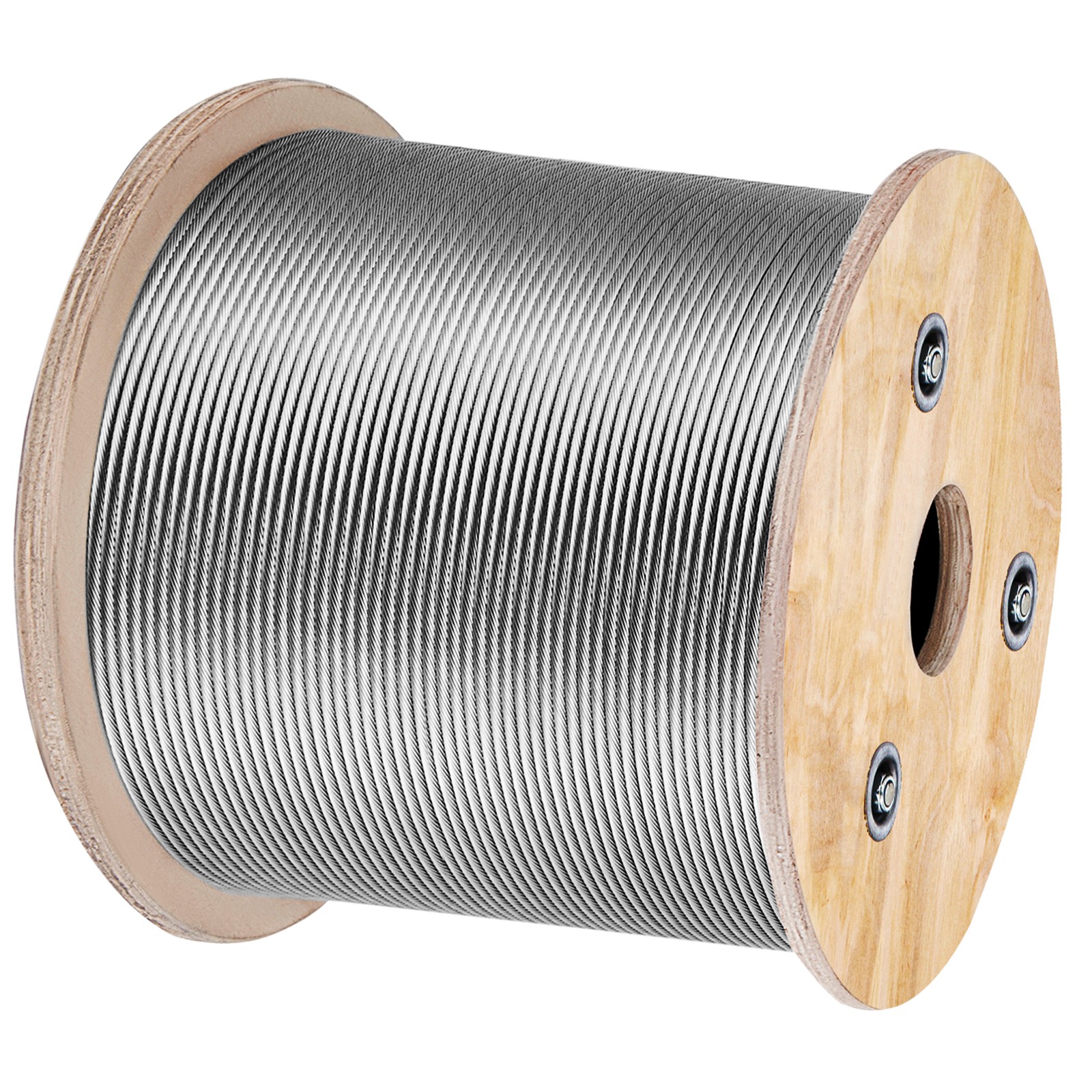 VEVOR T316 1/8″ Stainless Steel Cable 7×7 500FT Steel Wire Rope
