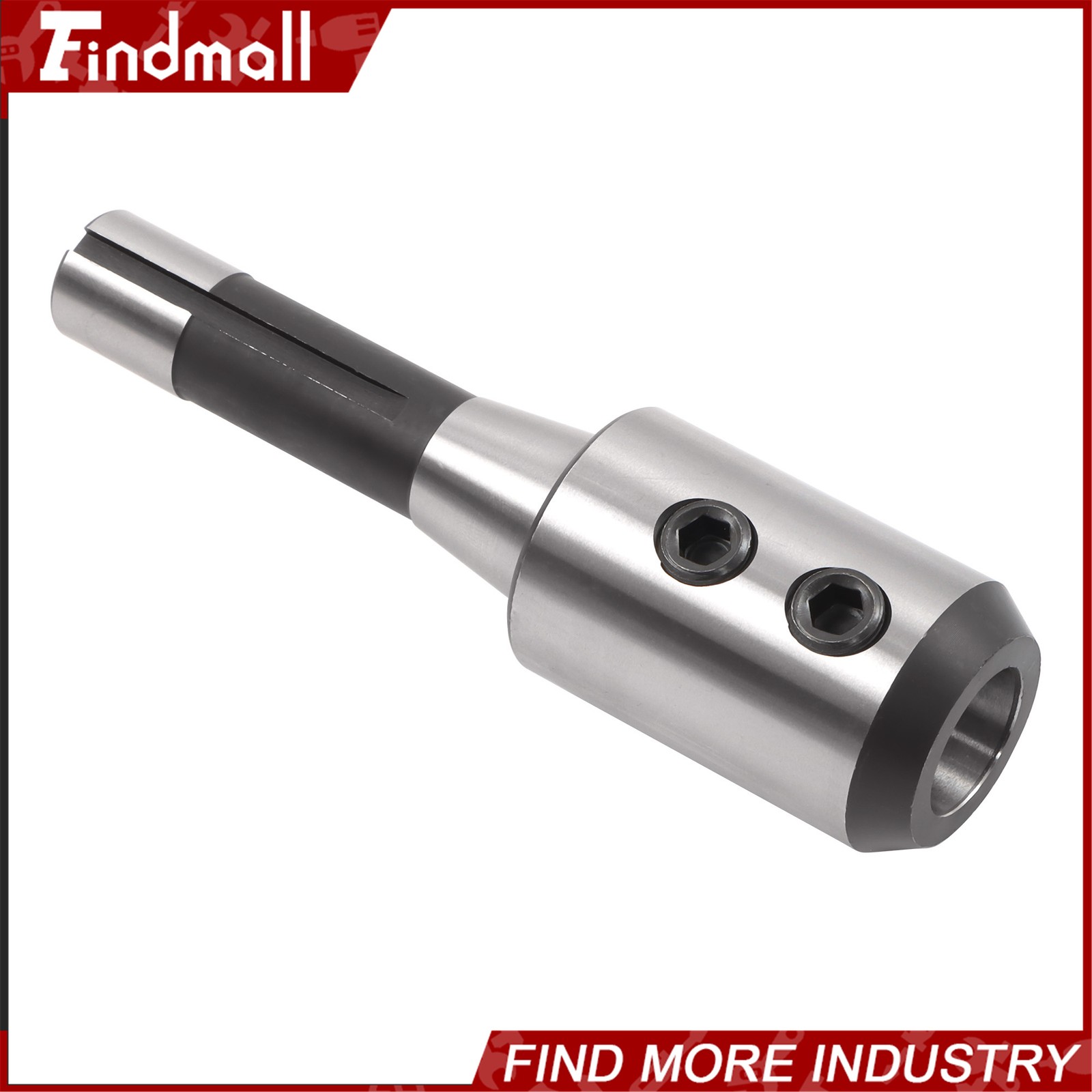Findmall 1 Inch High Precision R8 End Mill Adapter Holder Milling Cutter Tool