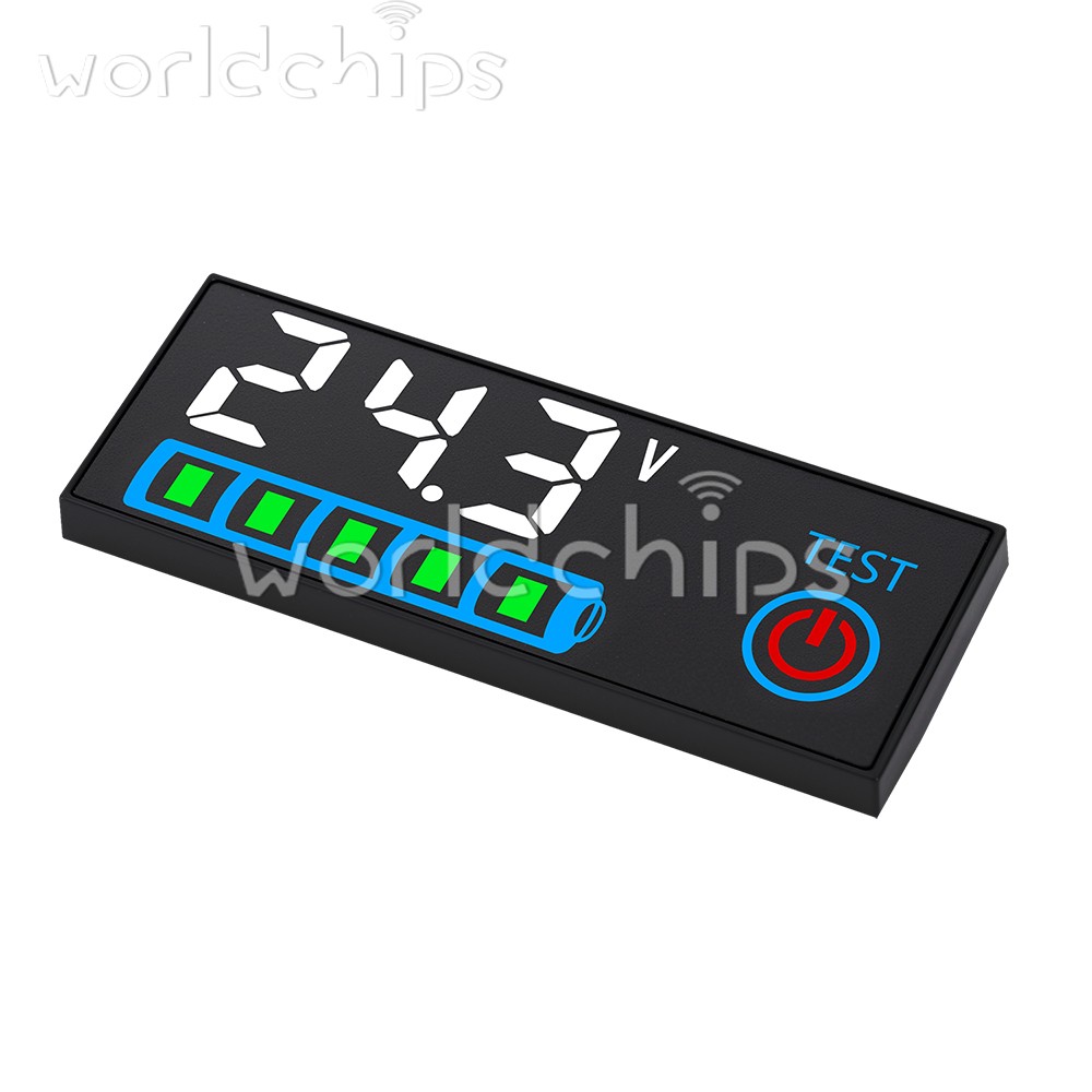 DC 7-55V LED Indicator Voltage Acid/Li-ion Universal Battery Charge Indicator