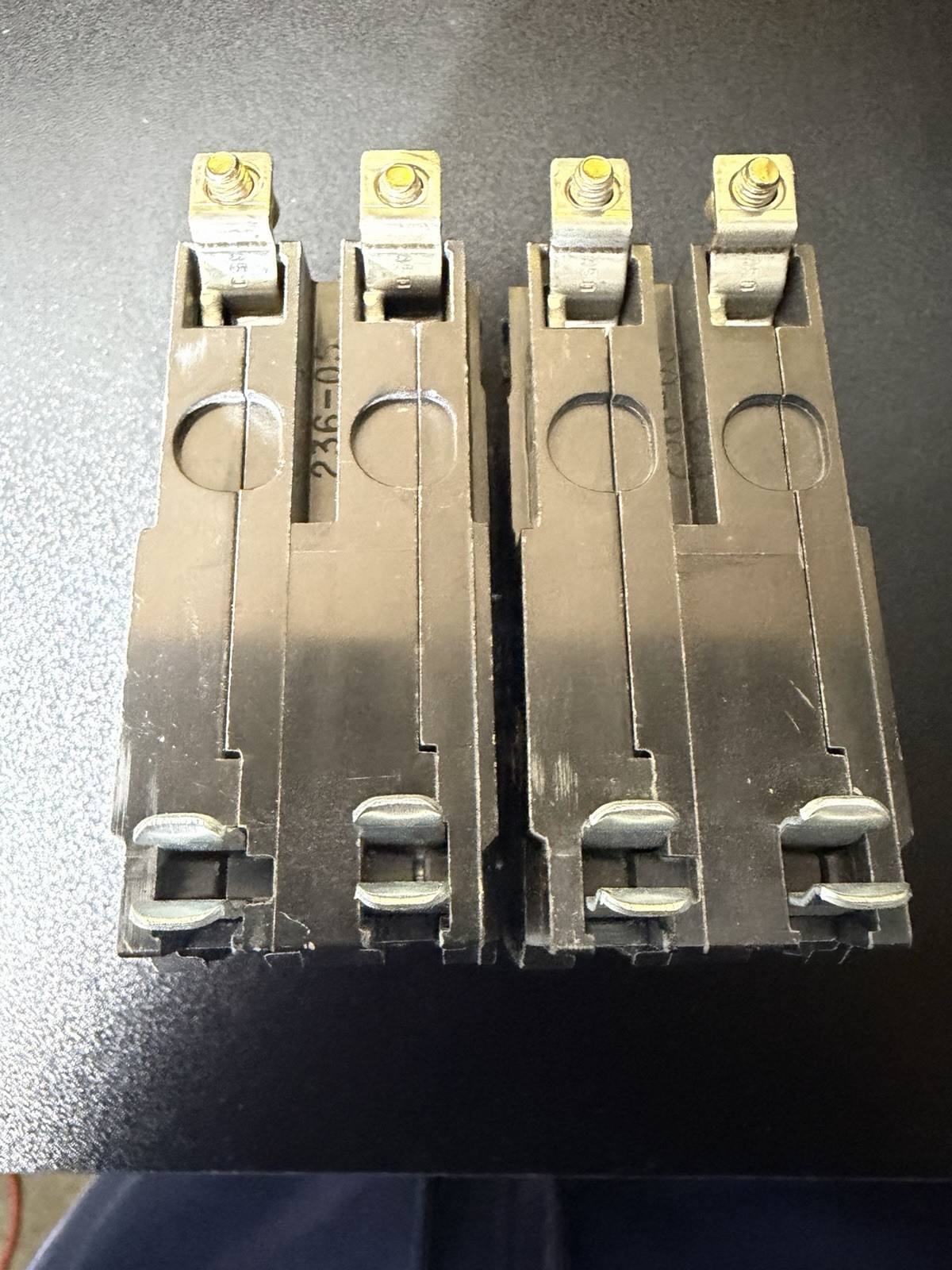 Square D 50A 2-Pole 120/240V Plug-In Circuit Breaker w/ Trip Indicator Lot of 2