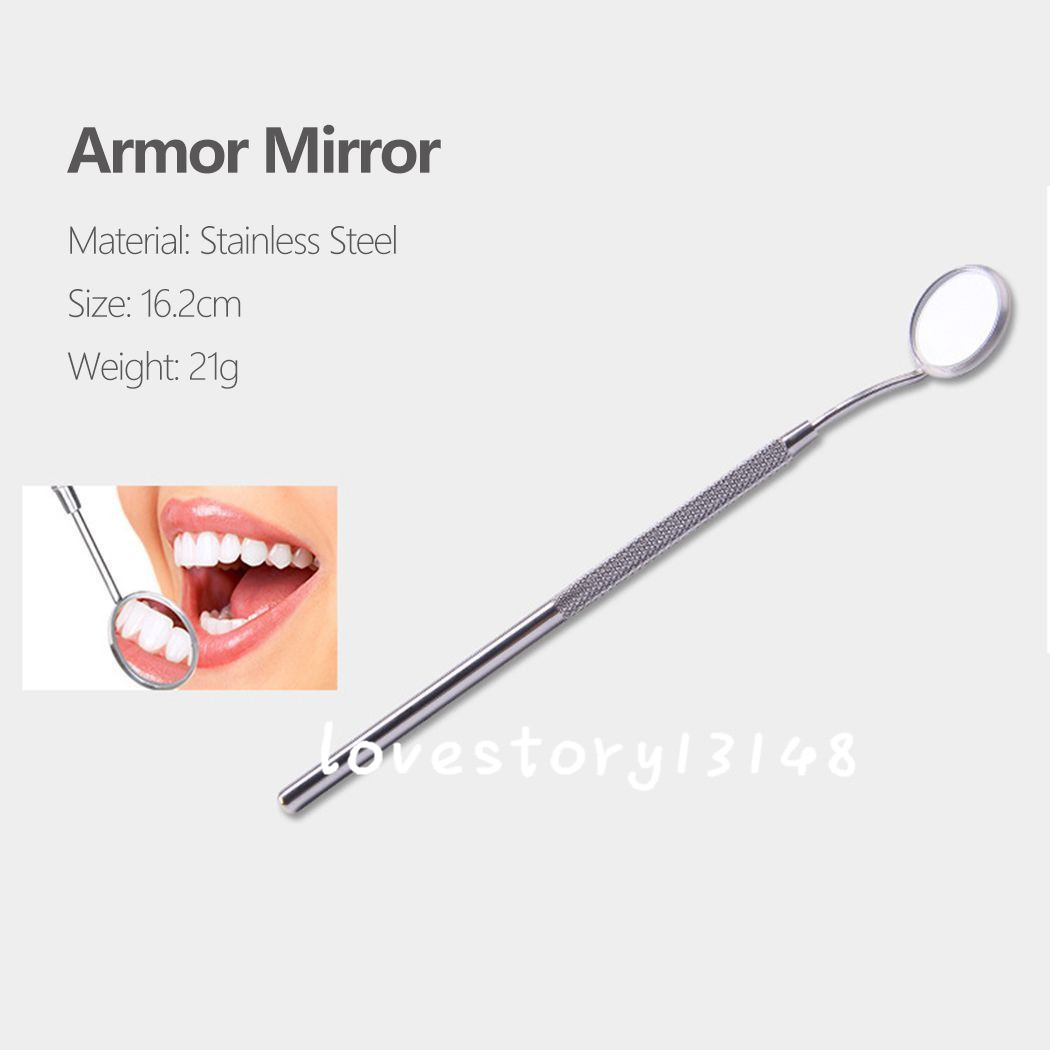 Dental Set Dentist Teeth Oral Clean Probe Tweezers Stainless Steel Tools Choose
