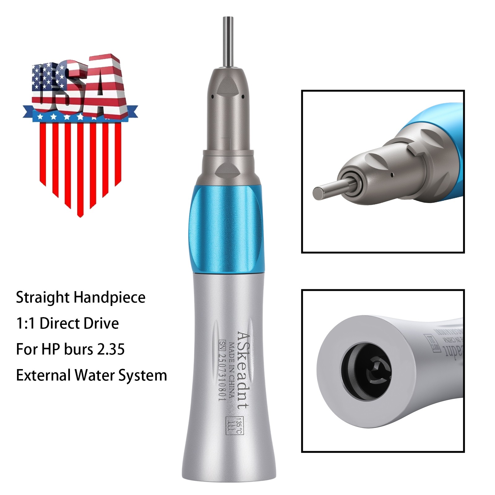10* Yabangbang Dental Fast High Speed Handpiece Turbine 4 Hole Fit NSK Pana Max