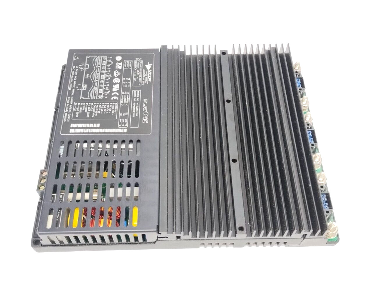 Vicor VI-RU411-EVYY FlatPAC DC Power Supply 120/240VAC, 12VDC 48VDC 50W 150W
