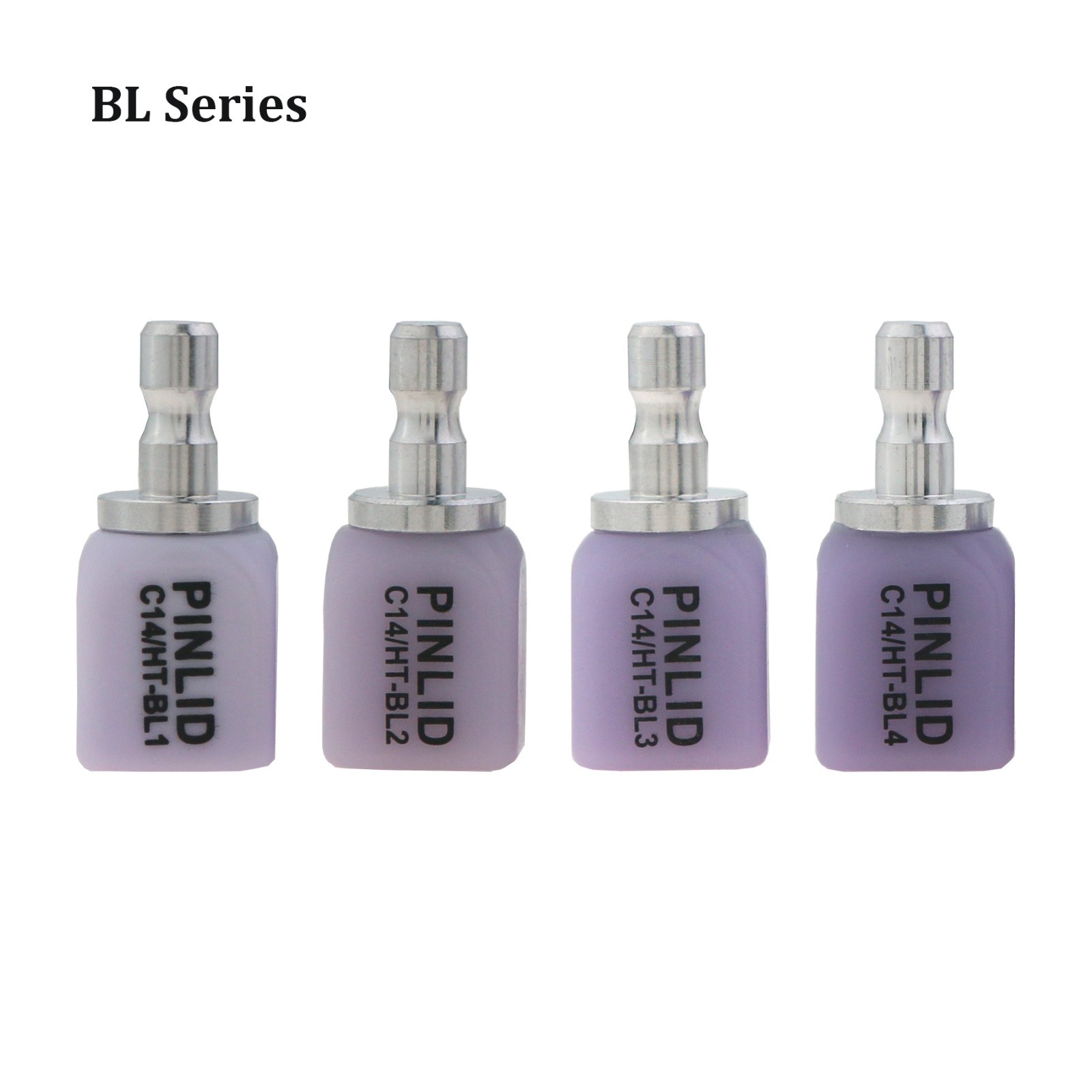 C14 Dental Lithium Disilicate Glass-ceramic Blocks HT/LT Emax Chairside CAD/CAM