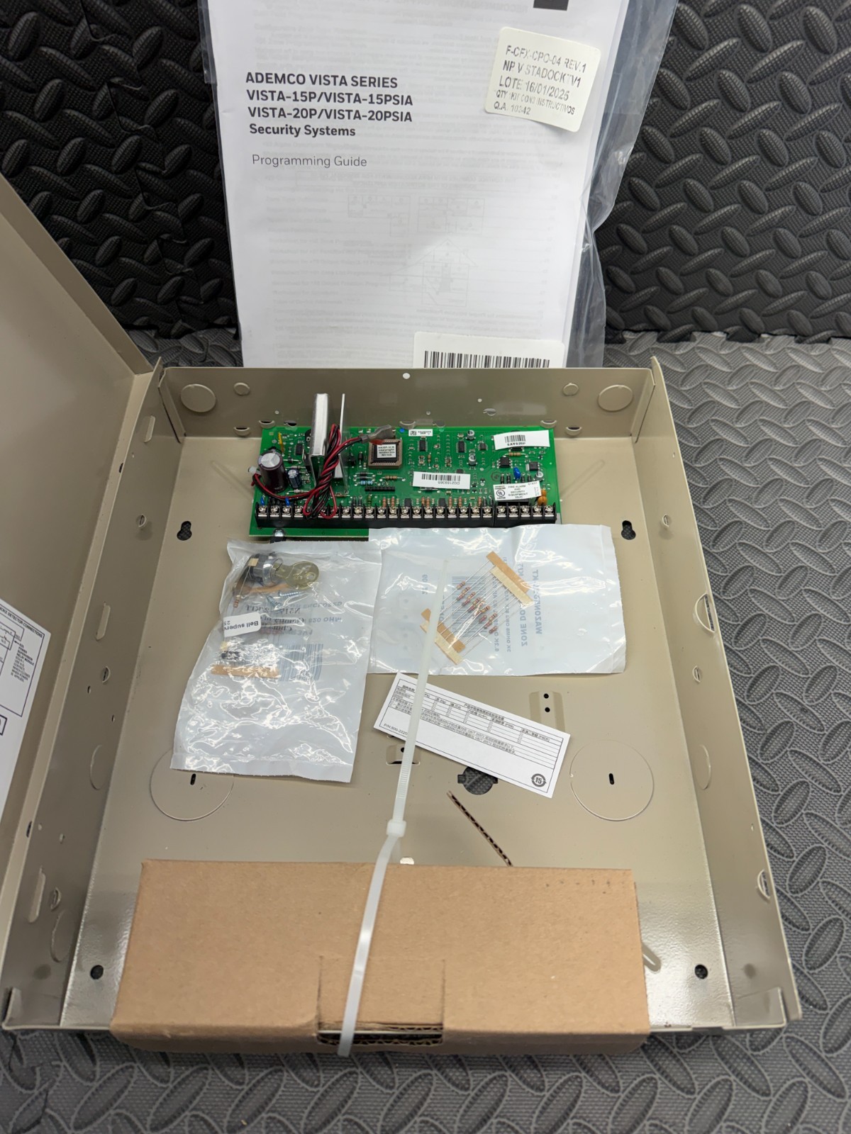 Honeywell VISTA-20P Resideo 8-Zone Plus Series Security Alarm Control Panel