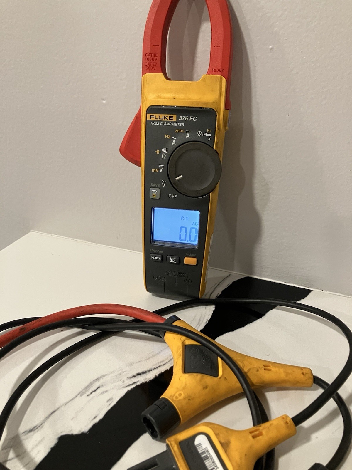 Fluke 376 FC True-RMS Clamp Meter W/ 18-Inch iFlex i2500-18