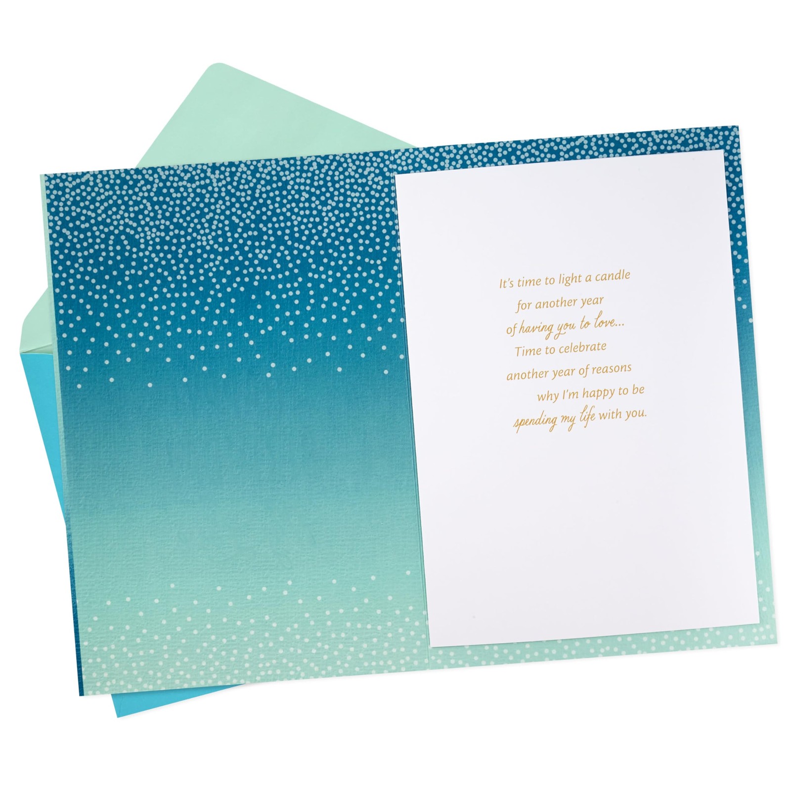 Hallmark Birthday Card for Husband, Wife, Boyfriend, 5 x 7.25 inches, My Love