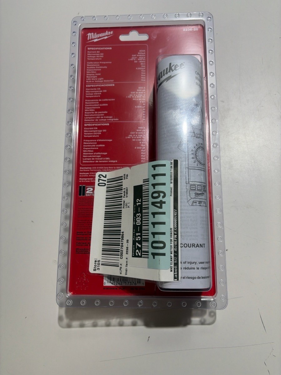 MILWAUKEE TOOLS 2236-20 Multimeter (P32012786)