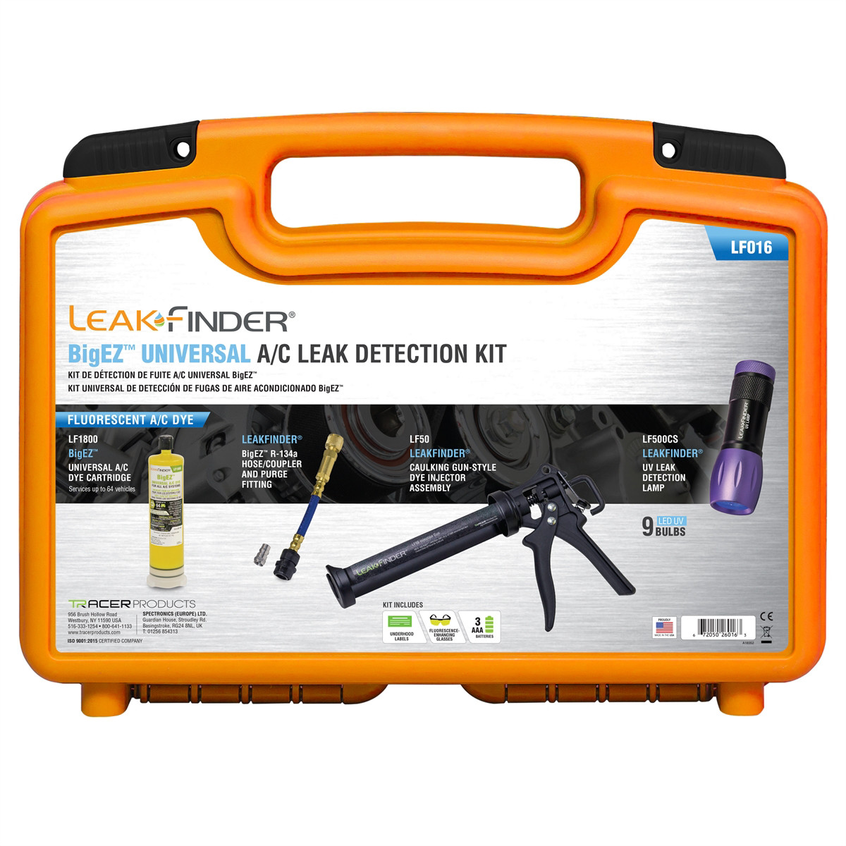 Tracer Products LEAKFINDER,BIGEZ,AC,KIT LF016