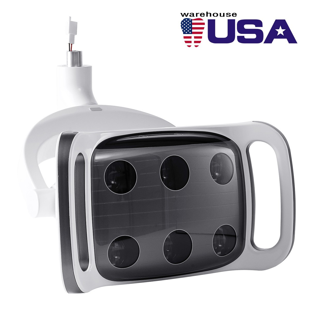 9W Dental 6 LED Lamp Oral Light Lamp For Unit Chair 8-level adjustable Ra90