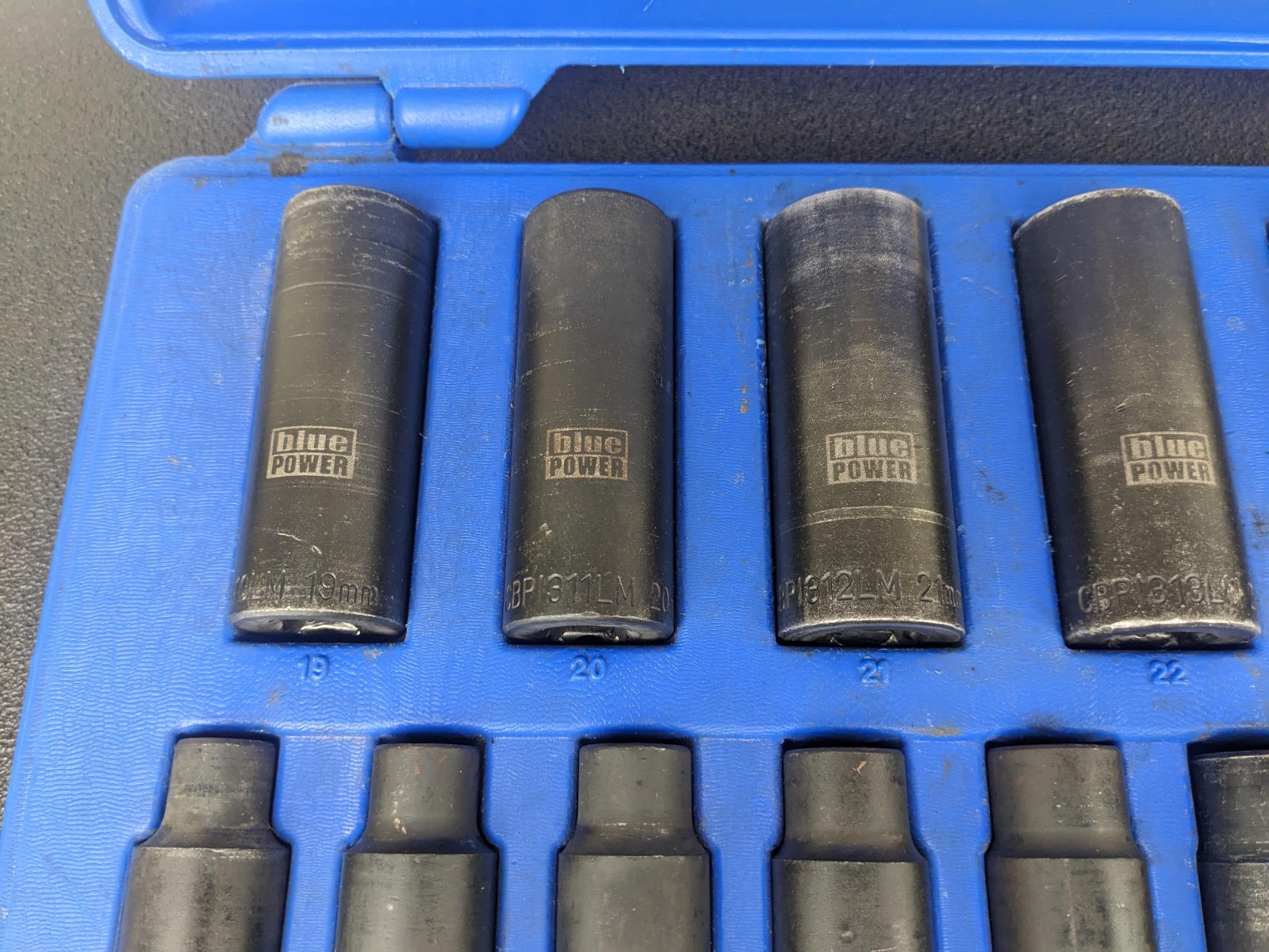 #bn387 Cornwell Tools CBPI3LM 15 Piece 1/2″ Drive Metric Deep Power Socket Set