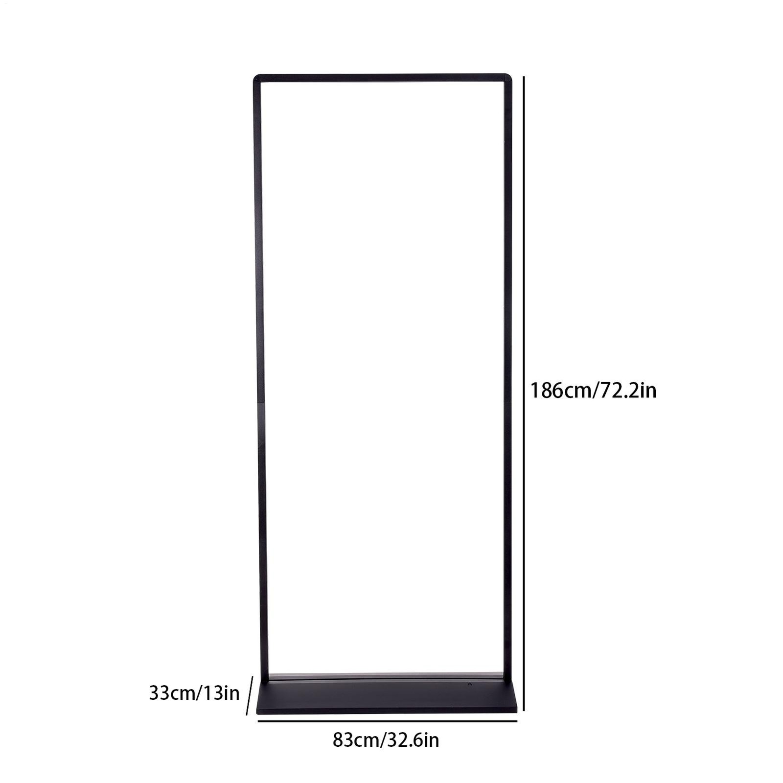 Poster Stand Floor Standing Sign Holder 72″ Heavy Duty Double-Sided