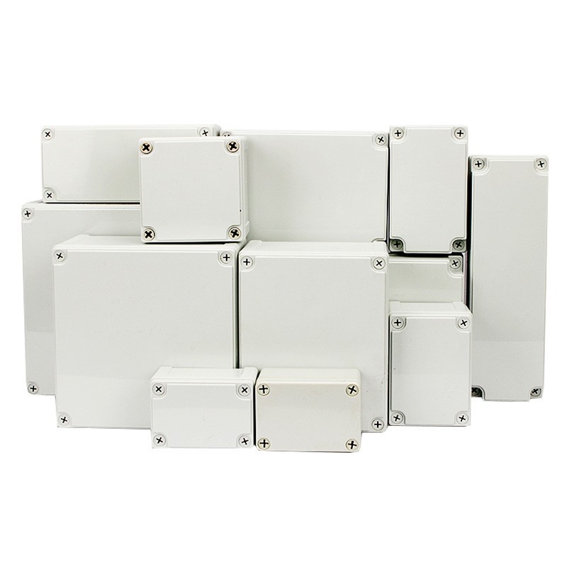 Waterproof White Plastic Project Enclosure DIY Electrical Junction Box Dustproof