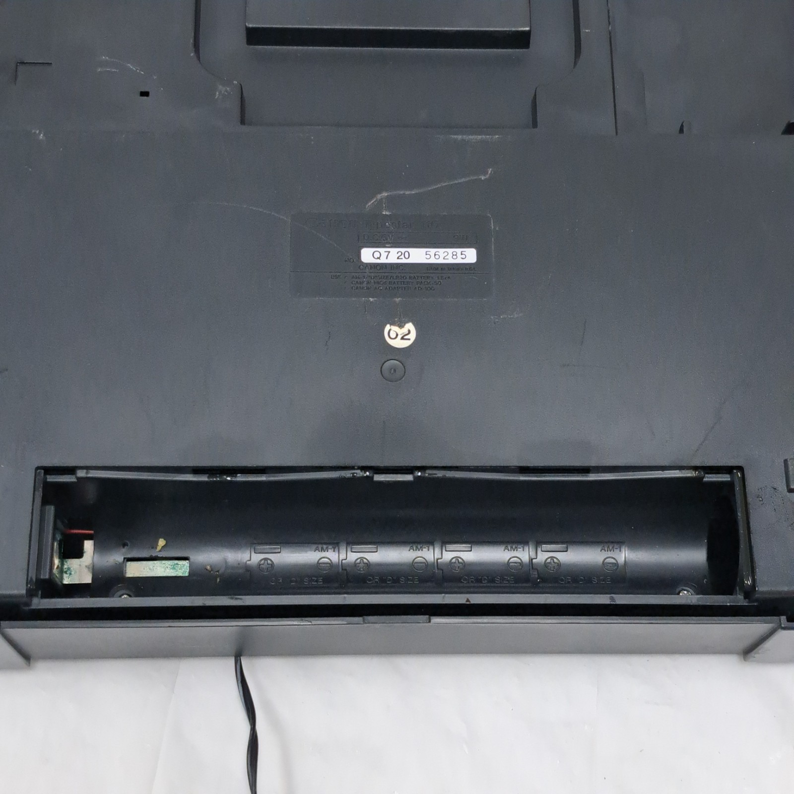 Canon Typestar 110 Black Portable Electronic Typewriter Tested Works