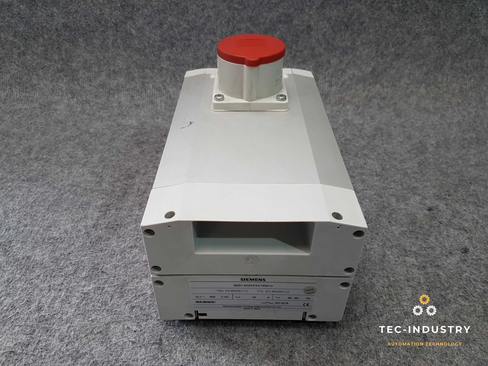 SIEMENS | BD01-AK2X/CEE165S14 | MENNEKES GGJ26 | OUTLET BOX
