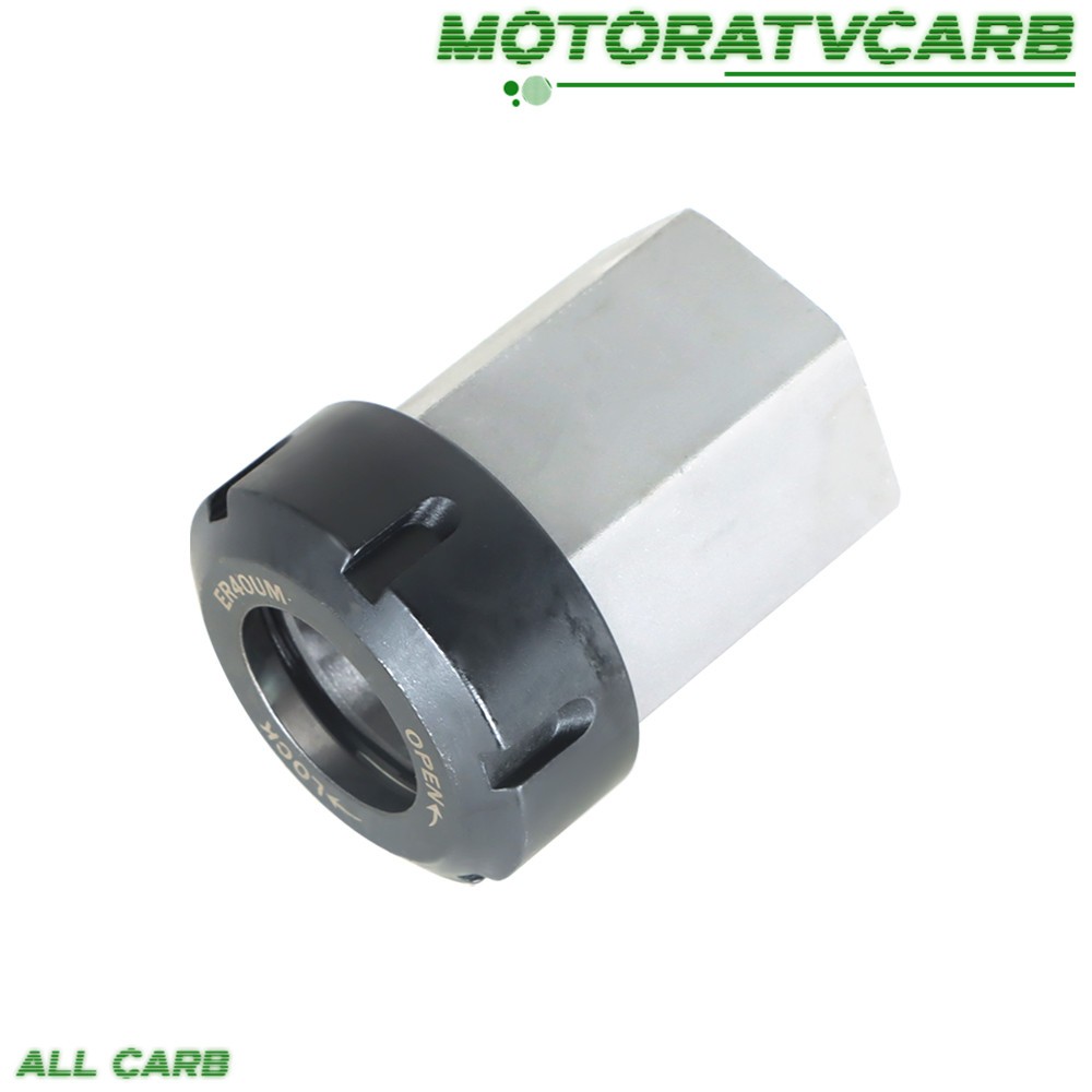 ALL-CARB ER-40 Hex Collet Block Chuck Holder for CNC Lathe Engraving Machine
