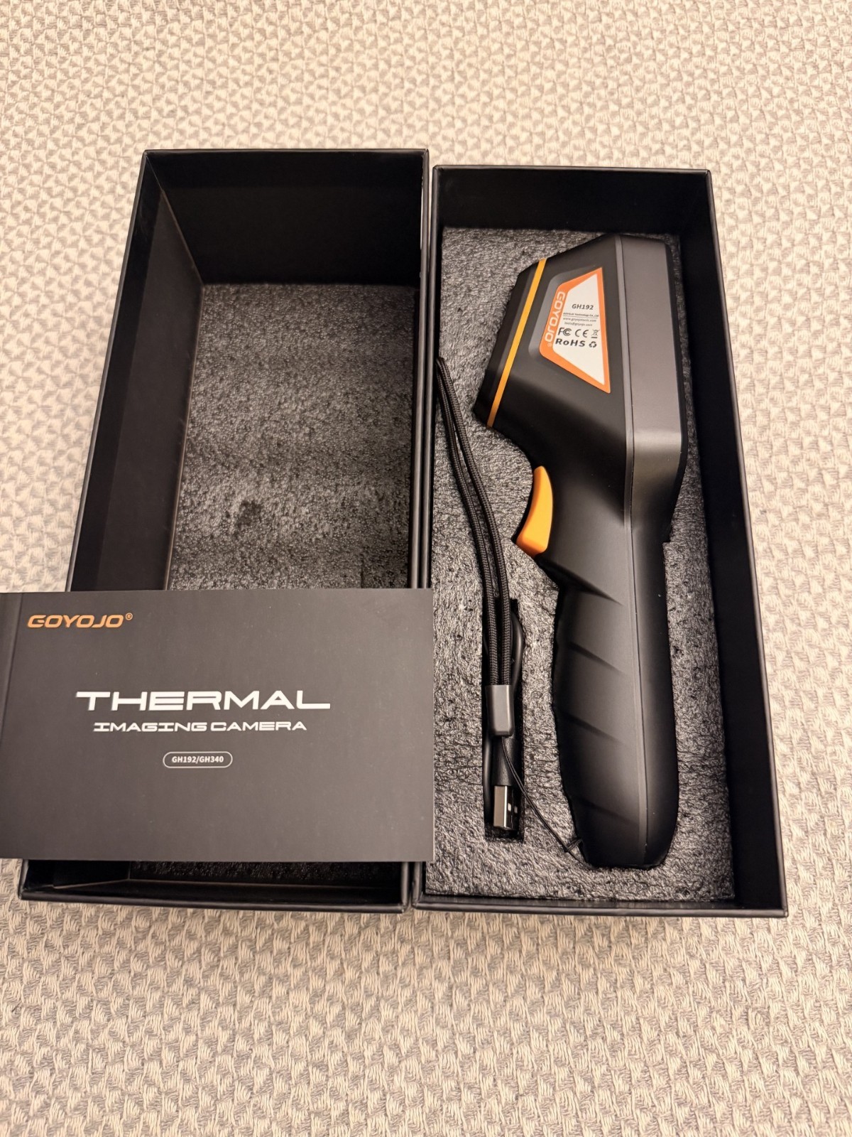 GOYOJO GH192 Thermal Imaging Camera 240X240 Super IR Resolution with 2MP Visual