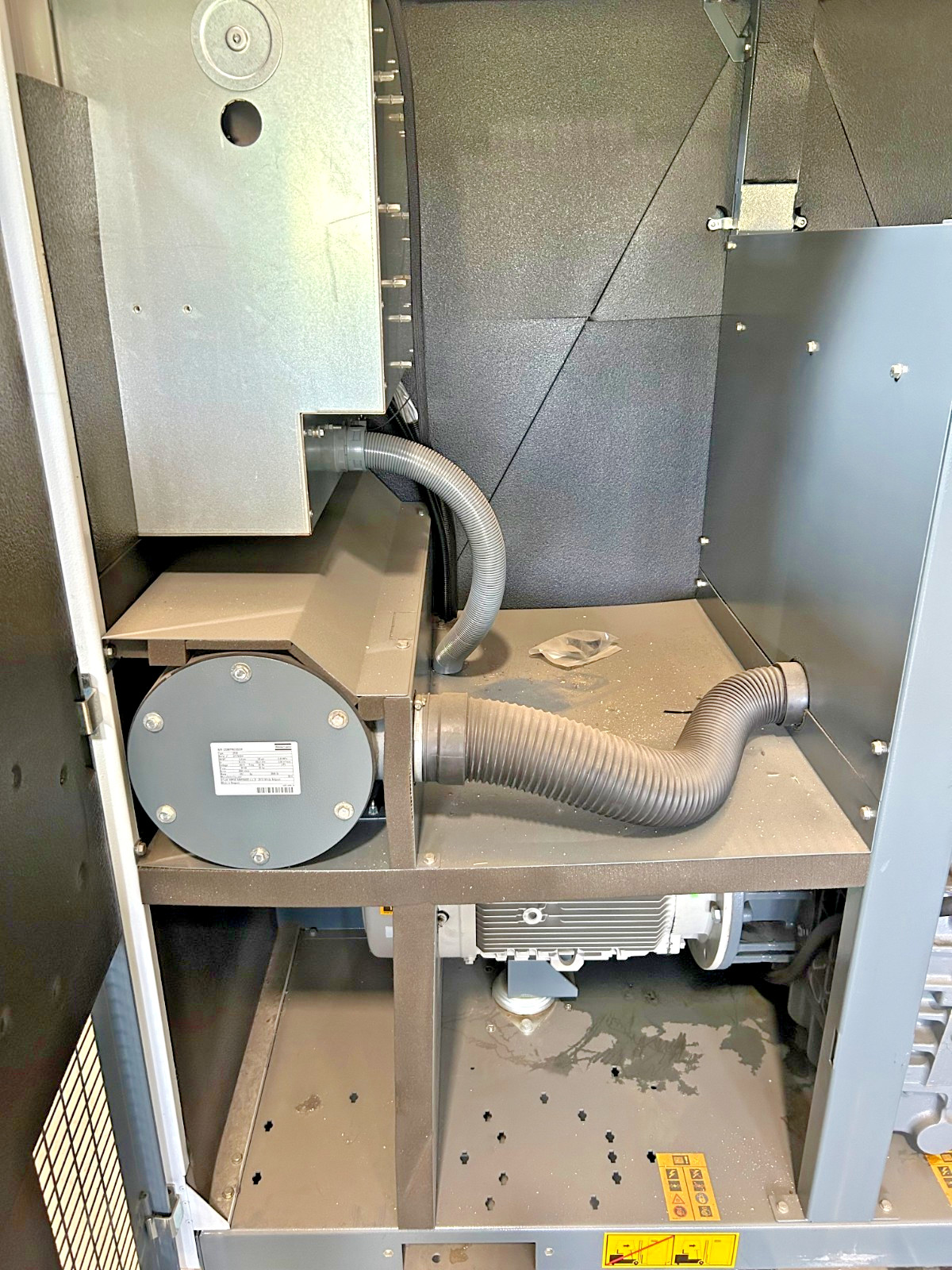 2018 Atlas Copco ZR30 40 HP Rotary Air Compressor 460/60/3PH Used