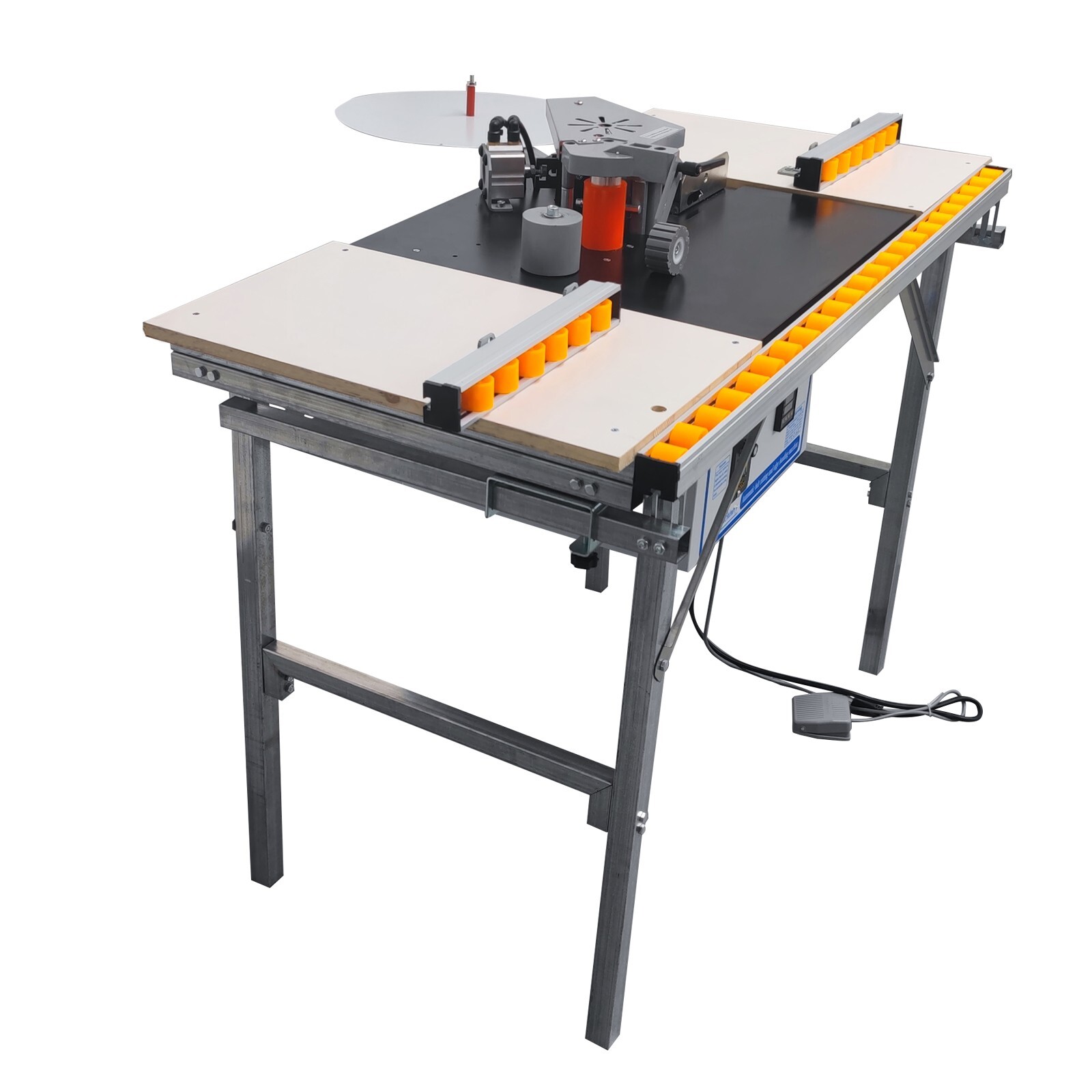 Curved Straight Line Edge Banding Machine 0.275-1.96″ Edge Height 0-6/min 110V