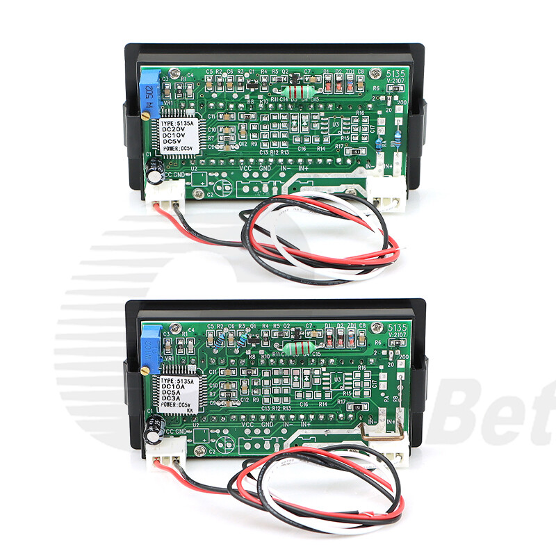 DC Digital Voltmeter Ammeter 3 1/2 Digit LED Display Panel Tester 0-1000V 1000A