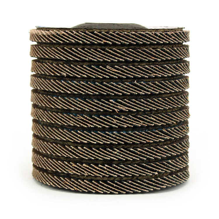 10 Pack 4.5″ x 7/8″ Black Hawk 60 Grit Zirconia Flap Disc Grinding Wheels T29