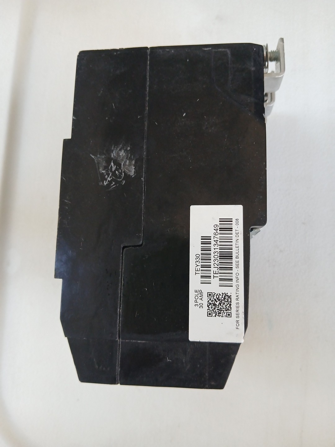 GE TEY330 30 Amp 3 Pole 480/277V Bolt on Circuit Breaker