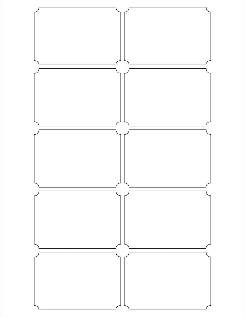 Self-Adhesive Label Sheets 3×2 inch White Shipping Labels Template Included f…