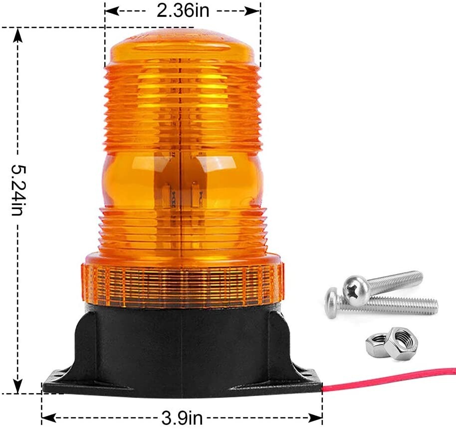 50000 Hours Lifetime LED Strobe Beacon Light For Situations