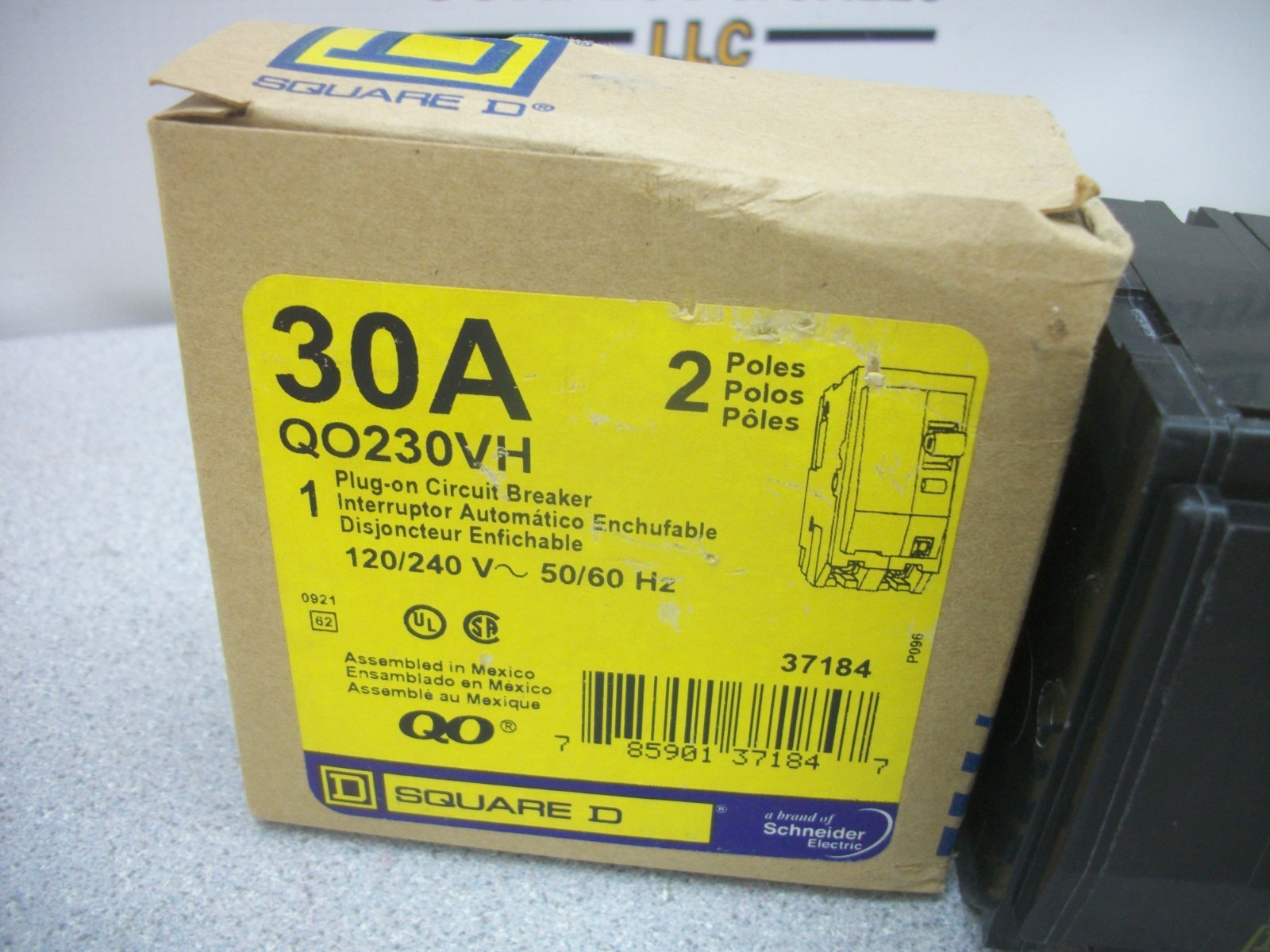 SQUARE D QO CIRCUIT BREAKER QO230VH 30AMP 240VOLT 2POLE 22kA NIB