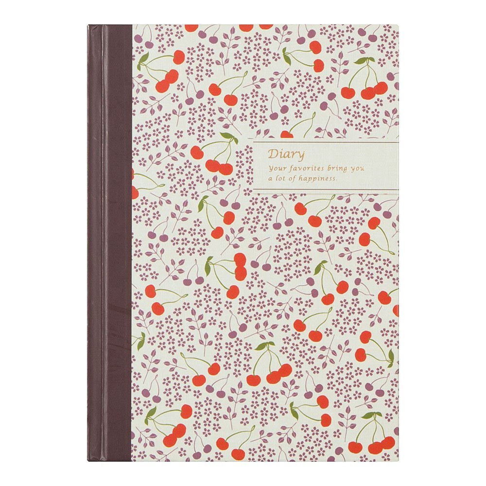 MIDORI diary cherry pattern 12388006